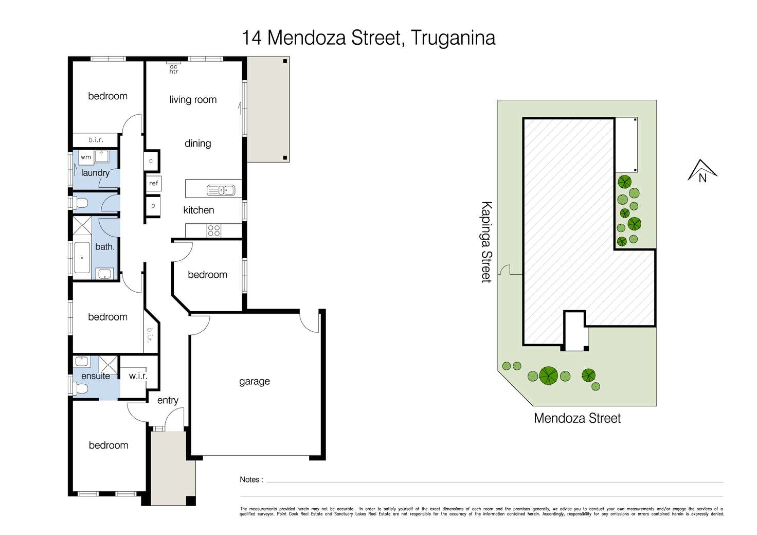 Floorplan of Homely house listing, 14 Mendoza Street, Truganina VIC 3029