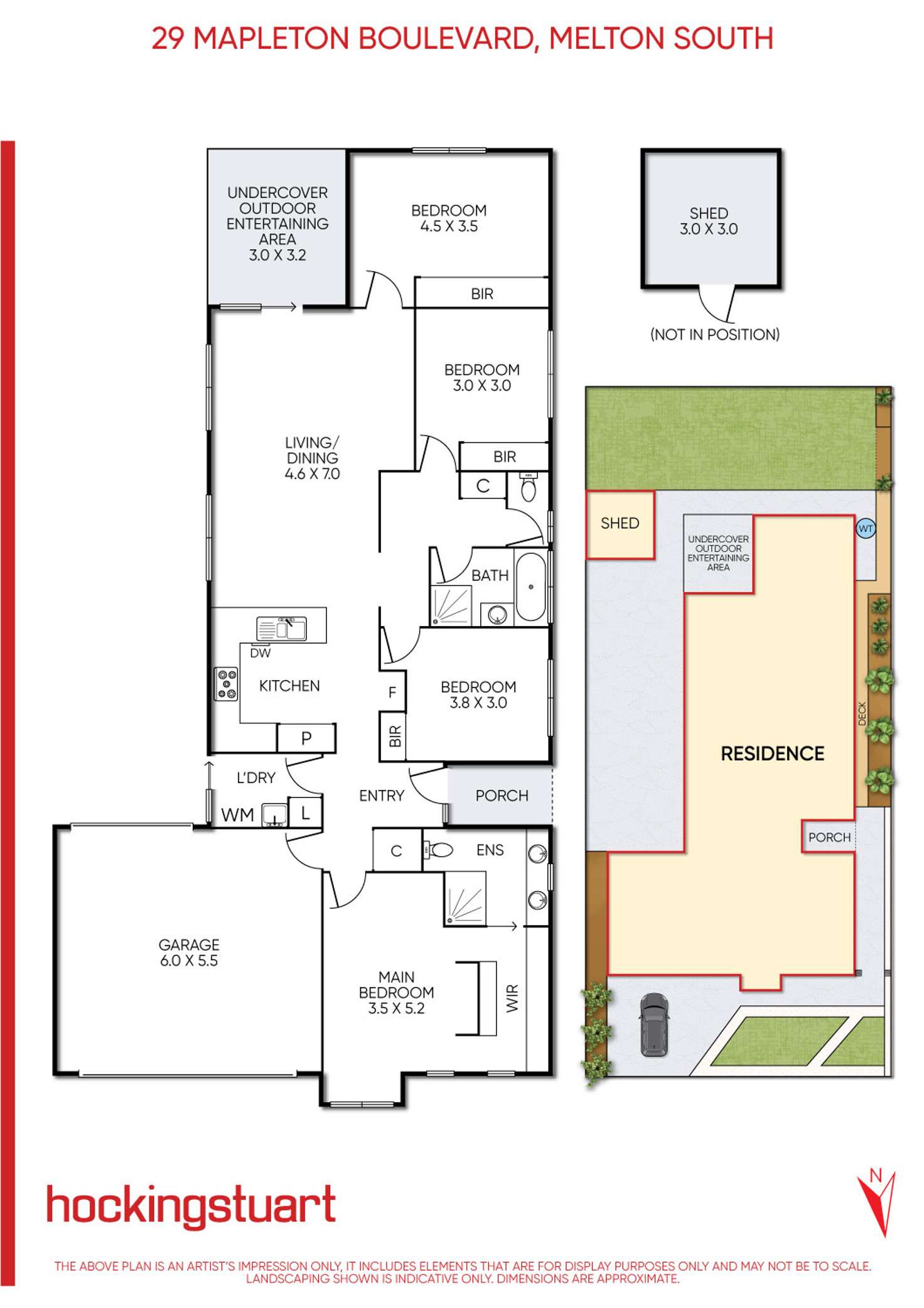 Floorplan of Homely house listing, 29 Mapleton Boulevard, Melton South VIC 3338