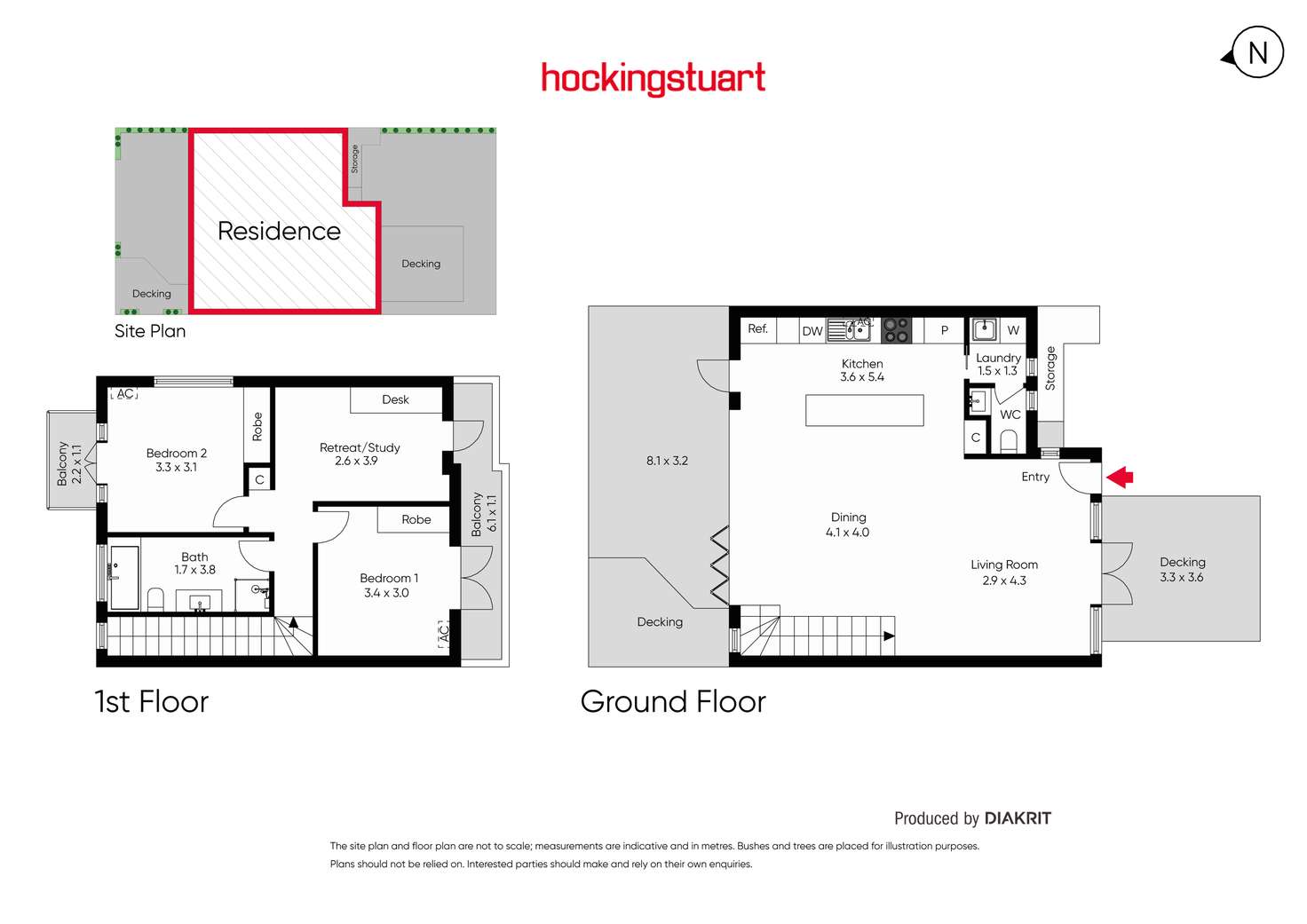 Floorplan of Homely house listing, 8a Newcastle Street, Yarraville VIC 3013