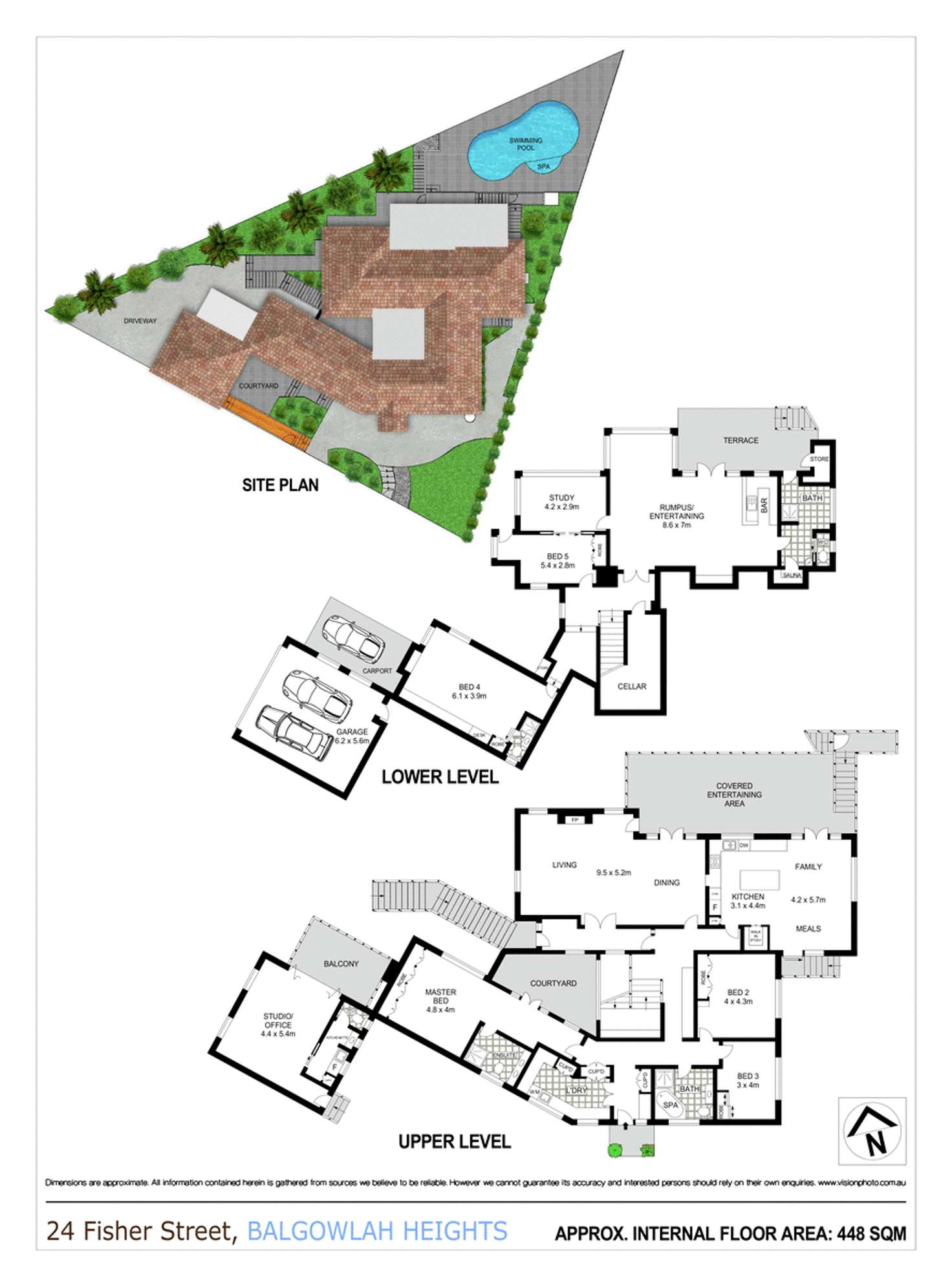 Floorplan of Homely house listing, 24 Fisher Street, Balgowlah Heights NSW 2093