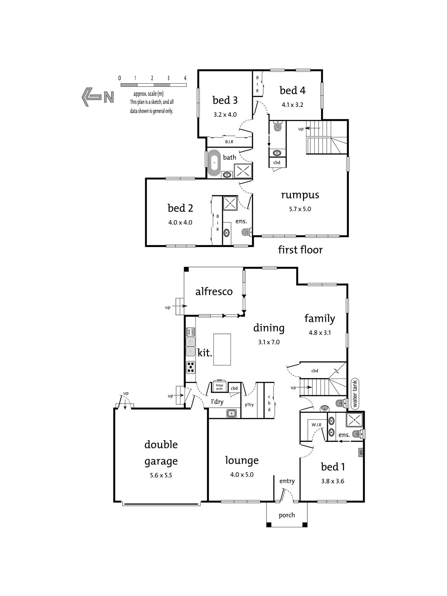 Floorplan of Homely house listing, 3 Harrison Street, Ringwood VIC 3134