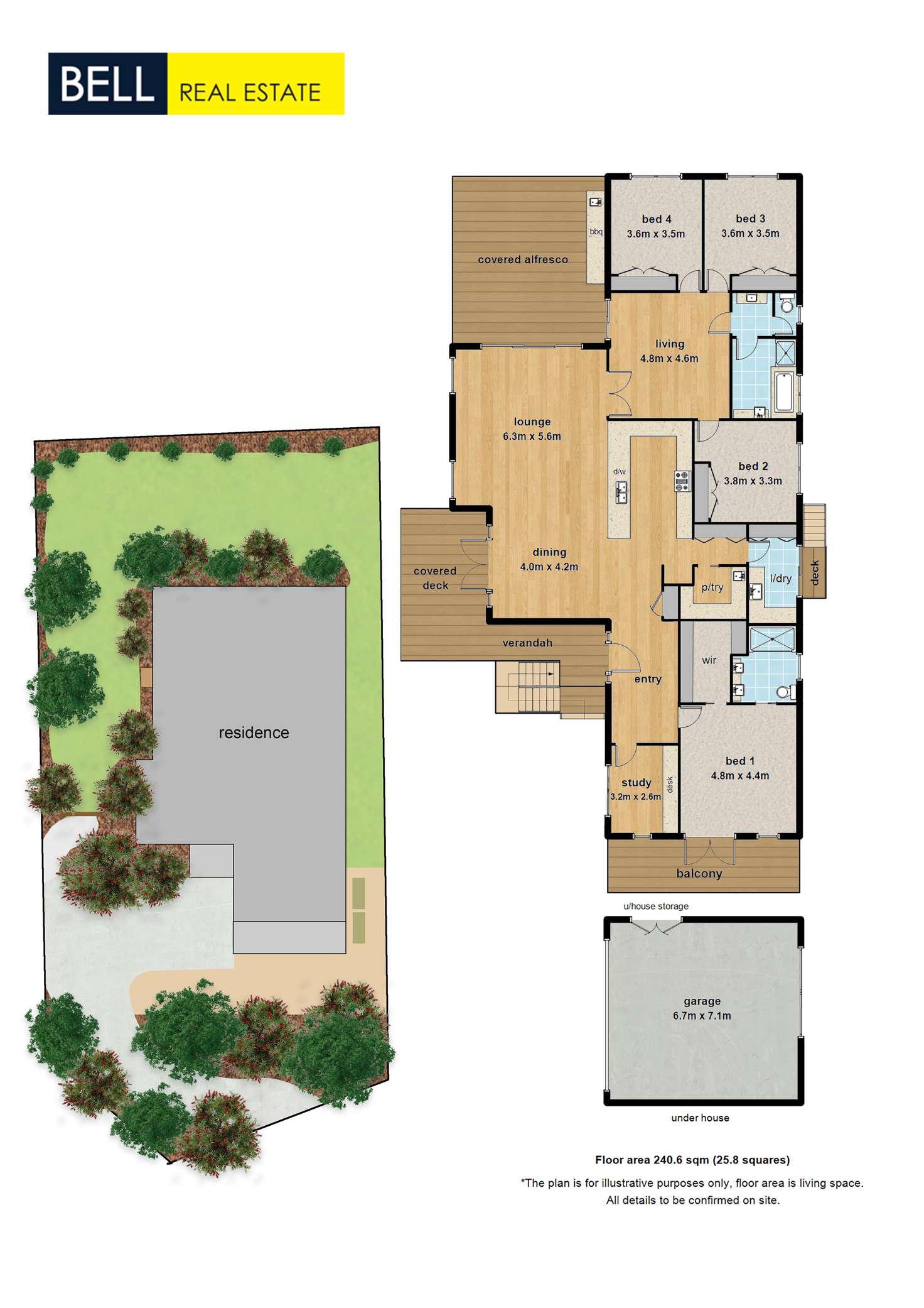 Floorplan of Homely house listing, 116A Hereford Road, Mount Evelyn VIC 3796