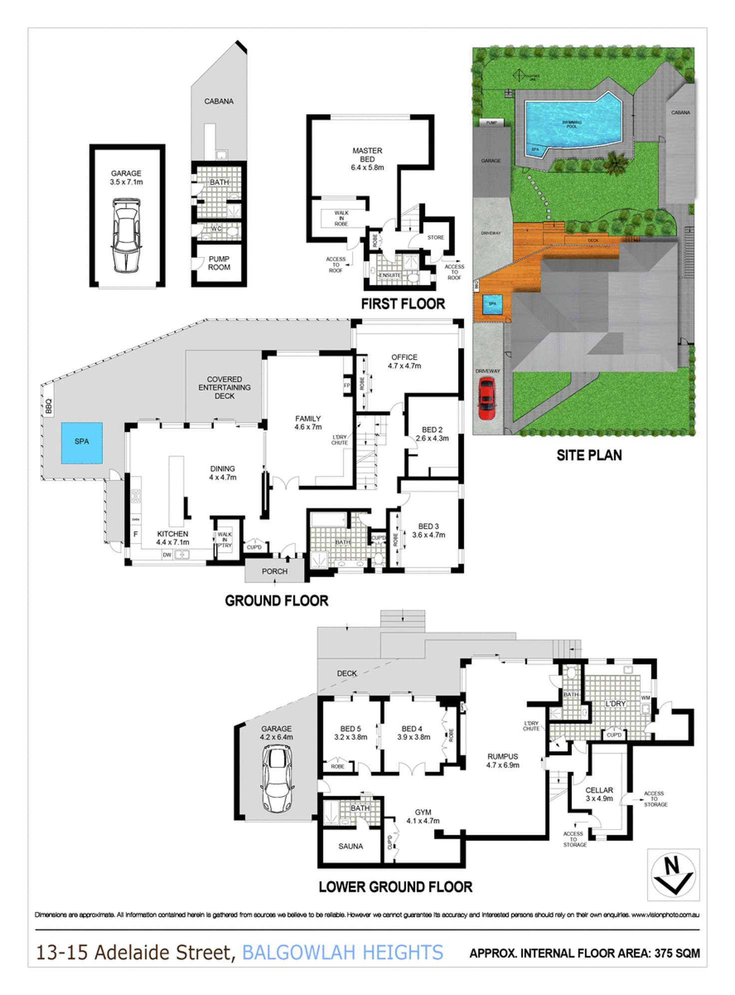 Floorplan of Homely house listing, 13-15 Adelaide Street, Balgowlah Heights NSW 2093