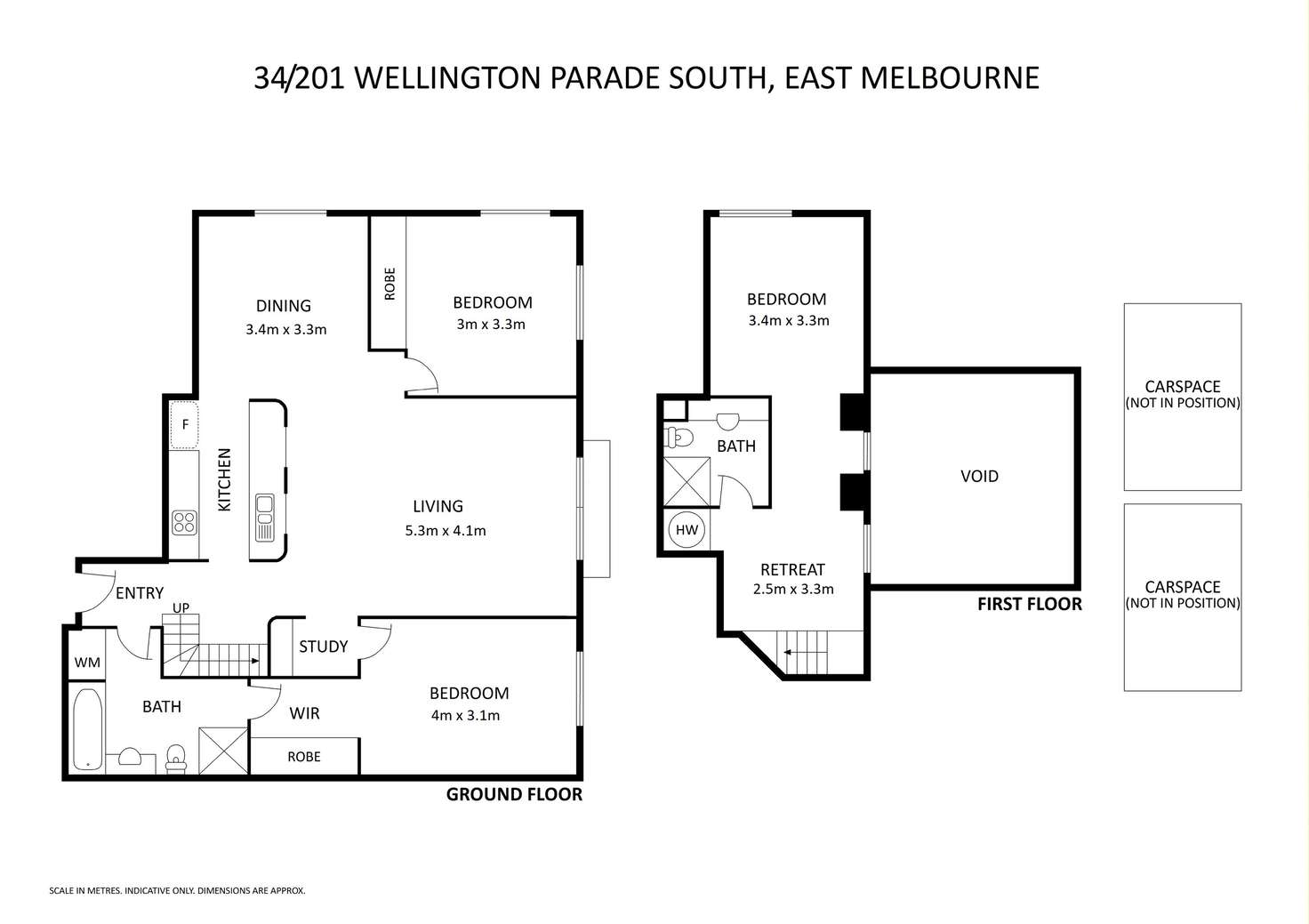 Floorplan of Homely apartment listing, 34/201 Wellington Parade South, East Melbourne VIC 3002