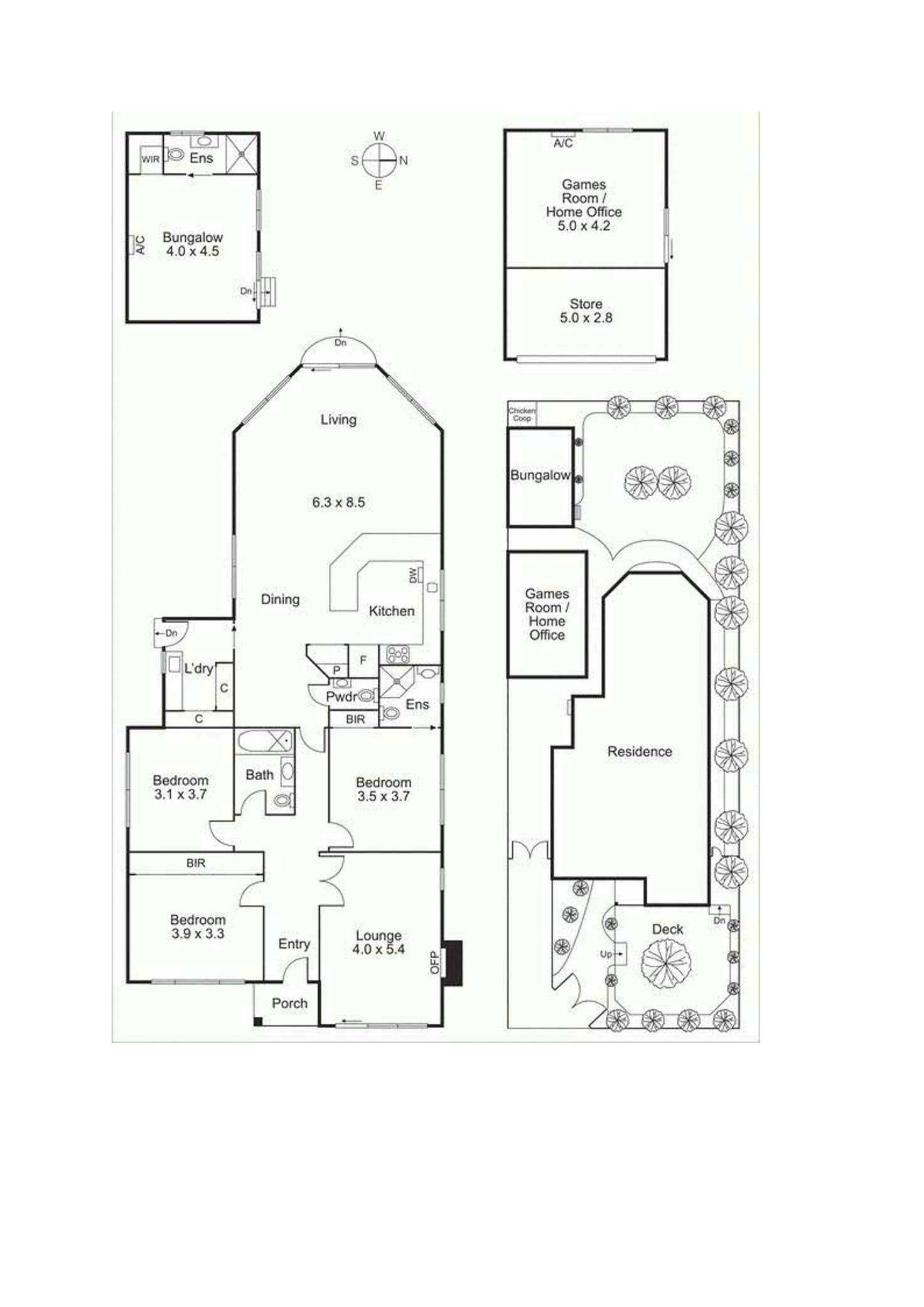 Floorplan of Homely house listing, 3 Clements Street, Highett VIC 3190