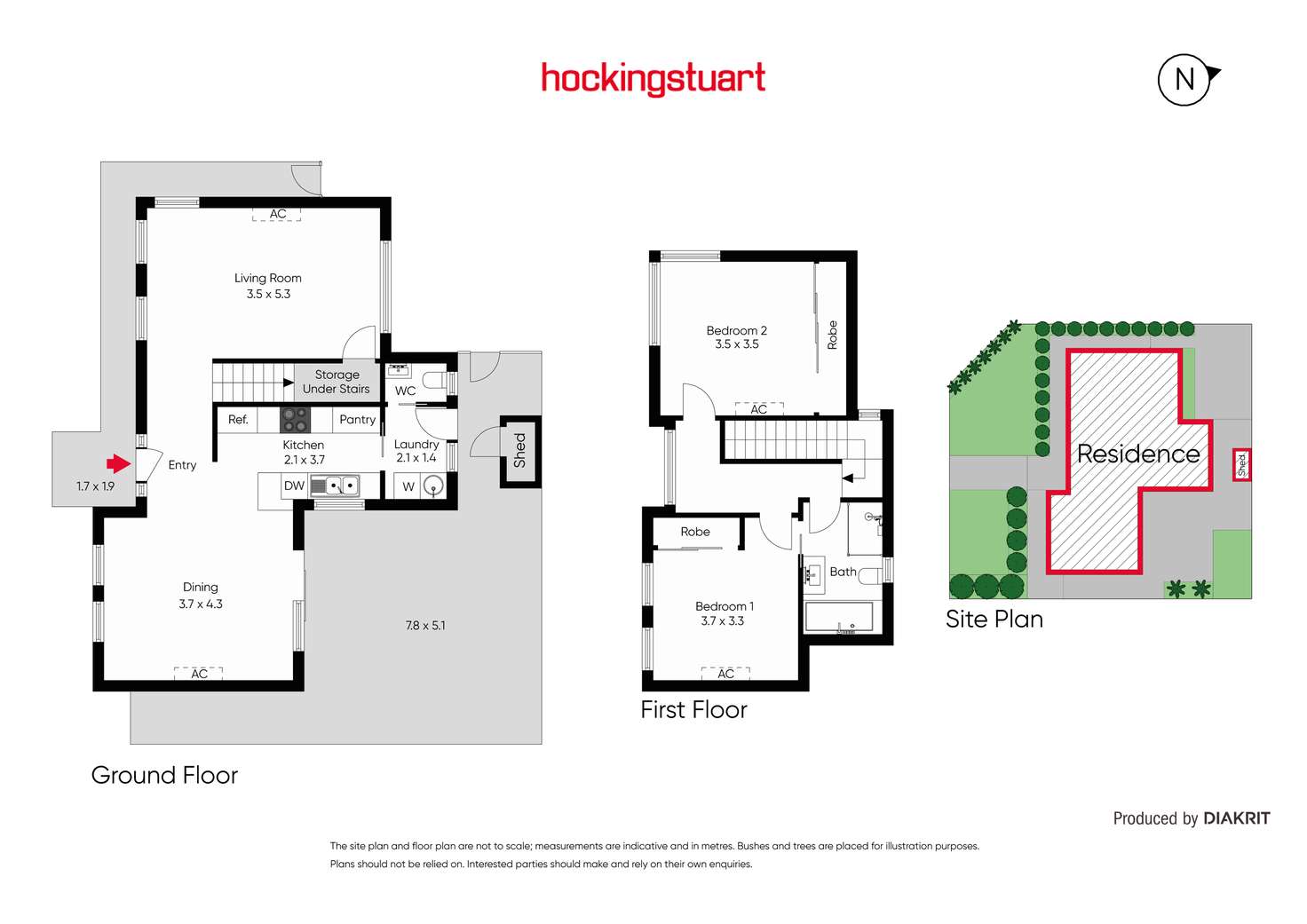 Floorplan of Homely house listing, 214 Francis Street, Yarraville VIC 3013