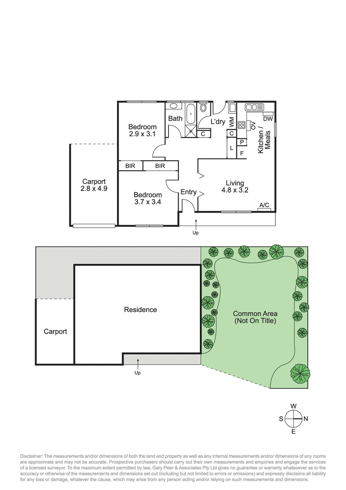 Floorplan of Homely unit listing, 10/19 Wickham Road, Hampton East VIC 3188
