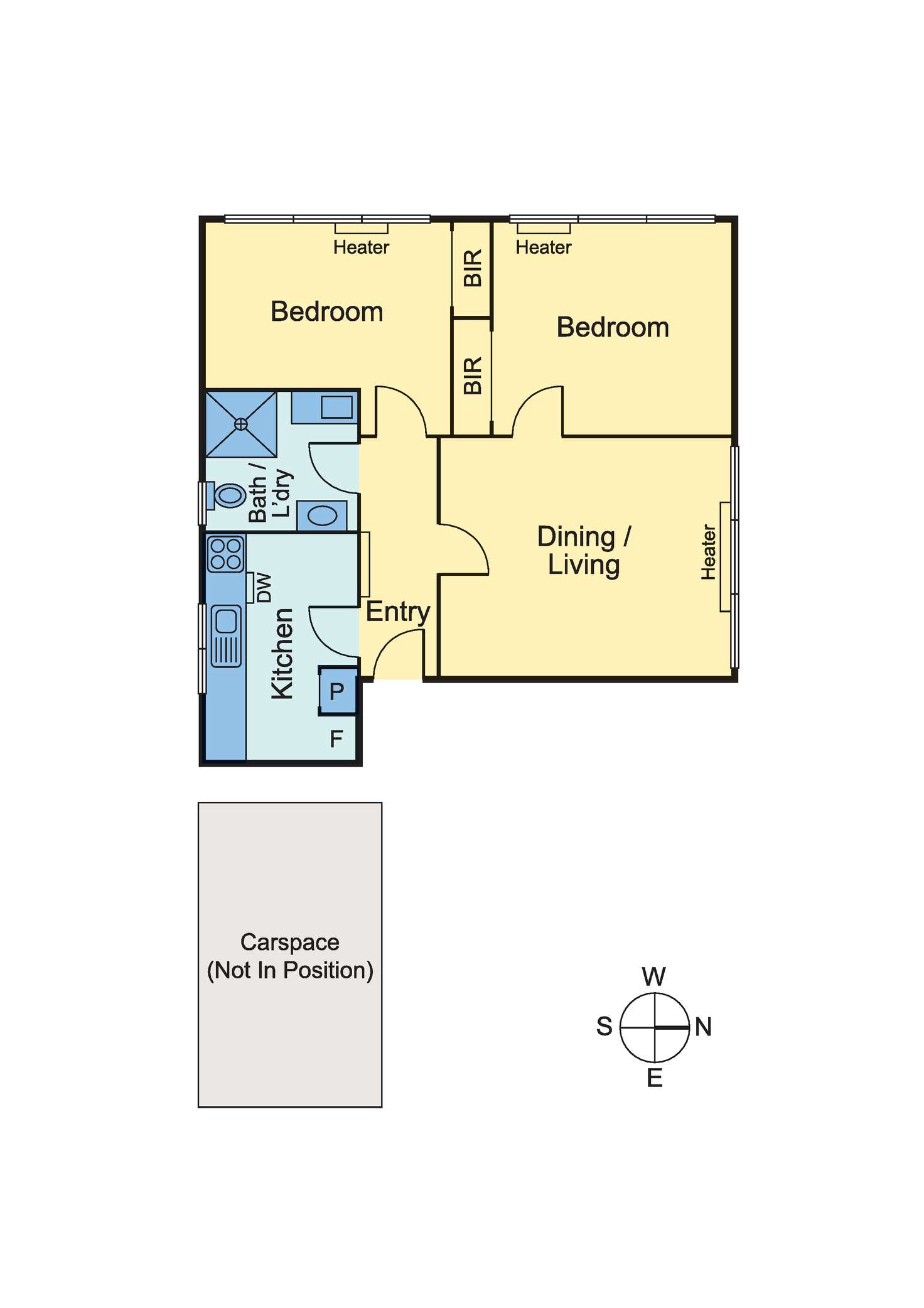 Floorplan of Homely apartment listing, 7/58 Hotham Street, St Kilda East VIC 3183
