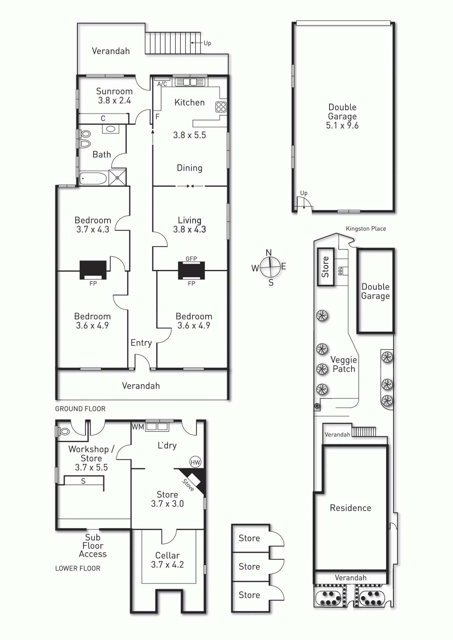 Floorplan of Homely house listing, 29 Highett Street, Richmond VIC 3121