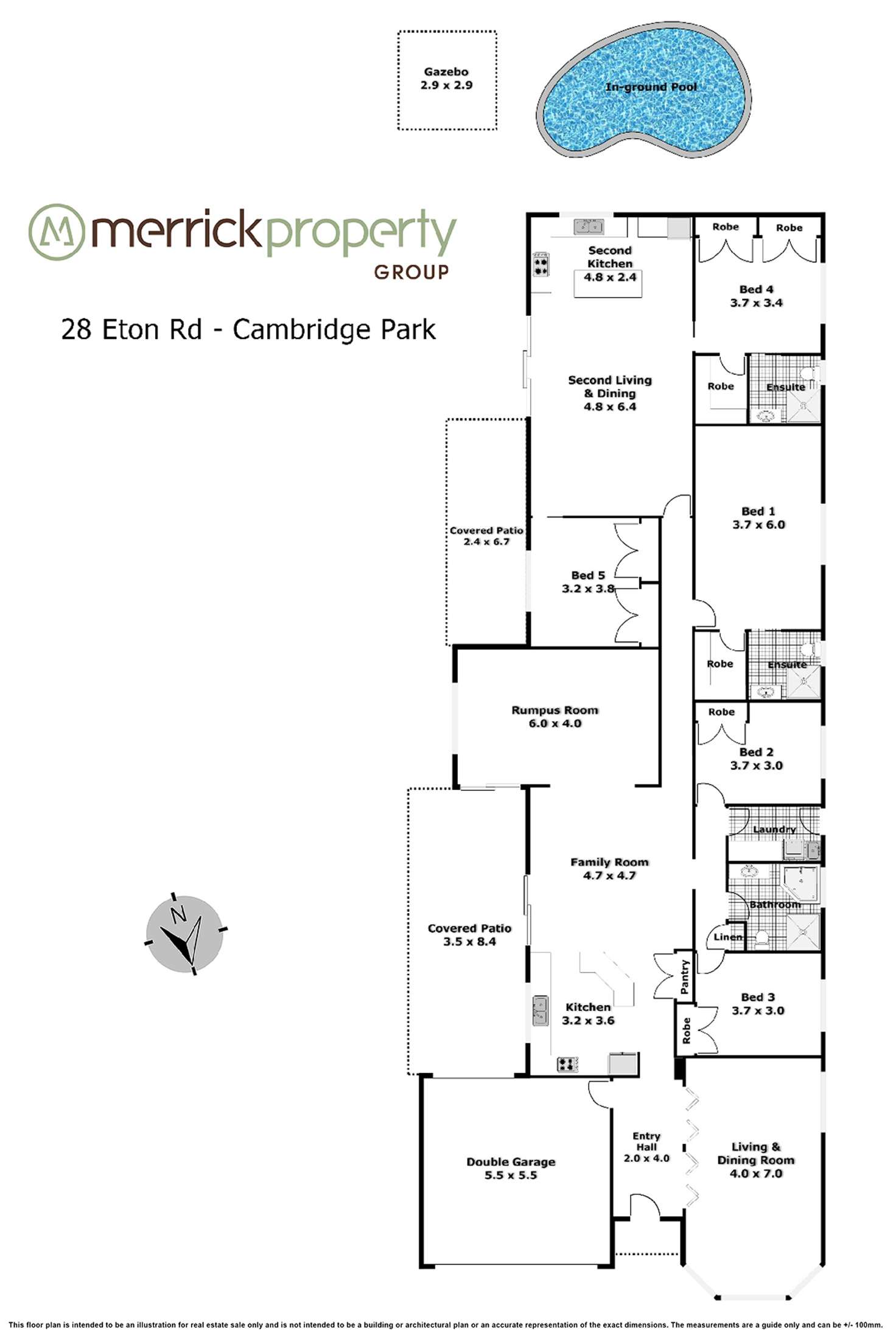 Floorplan of Homely house listing, 28 Eton Road, Cambridge Park NSW 2747