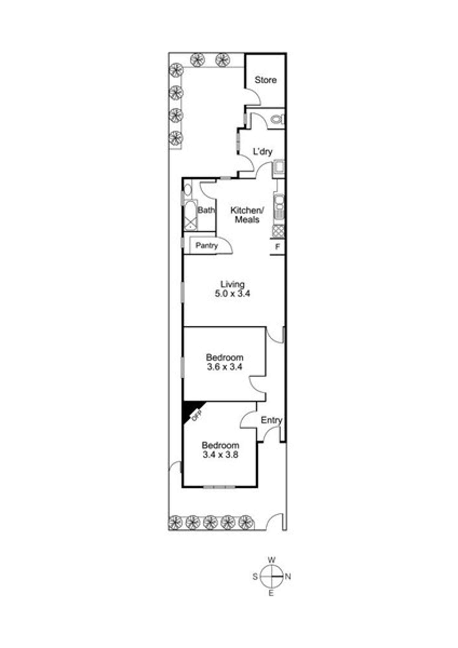 Floorplan of Homely house listing, 25 Phoenix Street, South Yarra VIC 3141