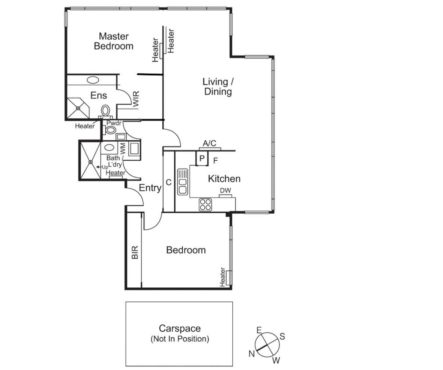 Floorplan of Homely apartment listing, 17/225 Beaconsfield Parade, Middle Park VIC 3206