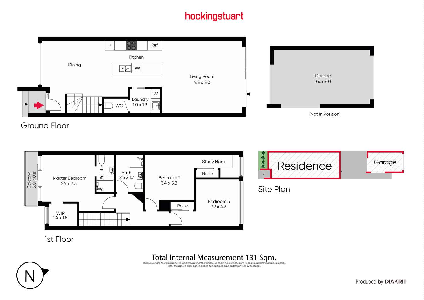 Floorplan of Homely house listing, 47 Ibis Place, Maribyrnong VIC 3032