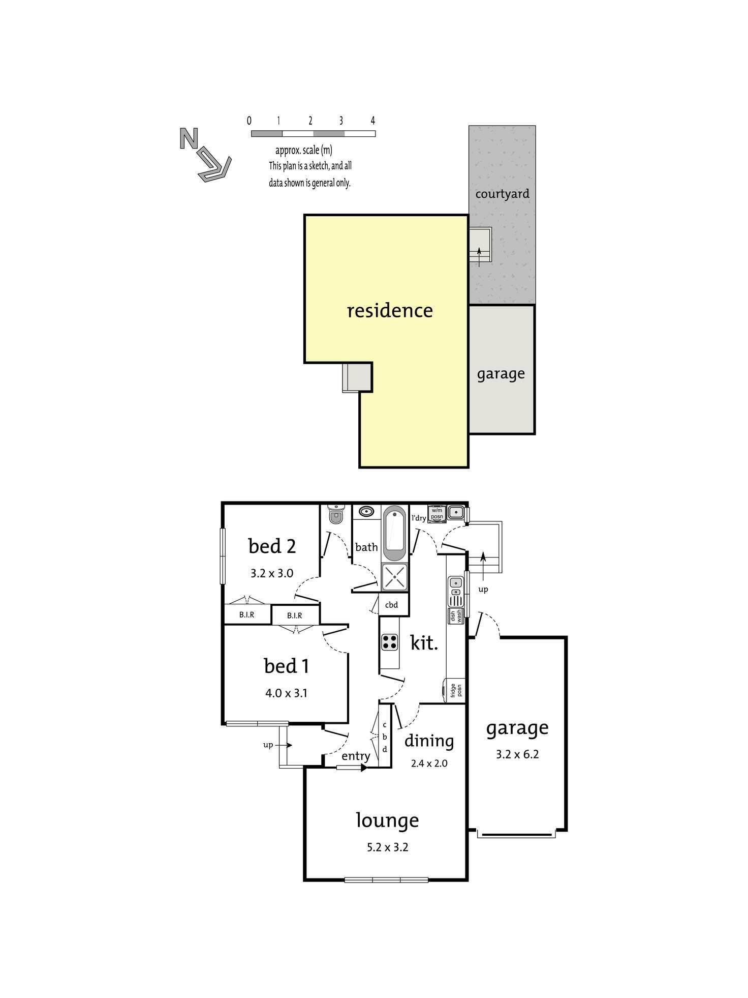 Floorplan of Homely unit listing, 1/772 Whitehorse Road, Mont Albert VIC 3127