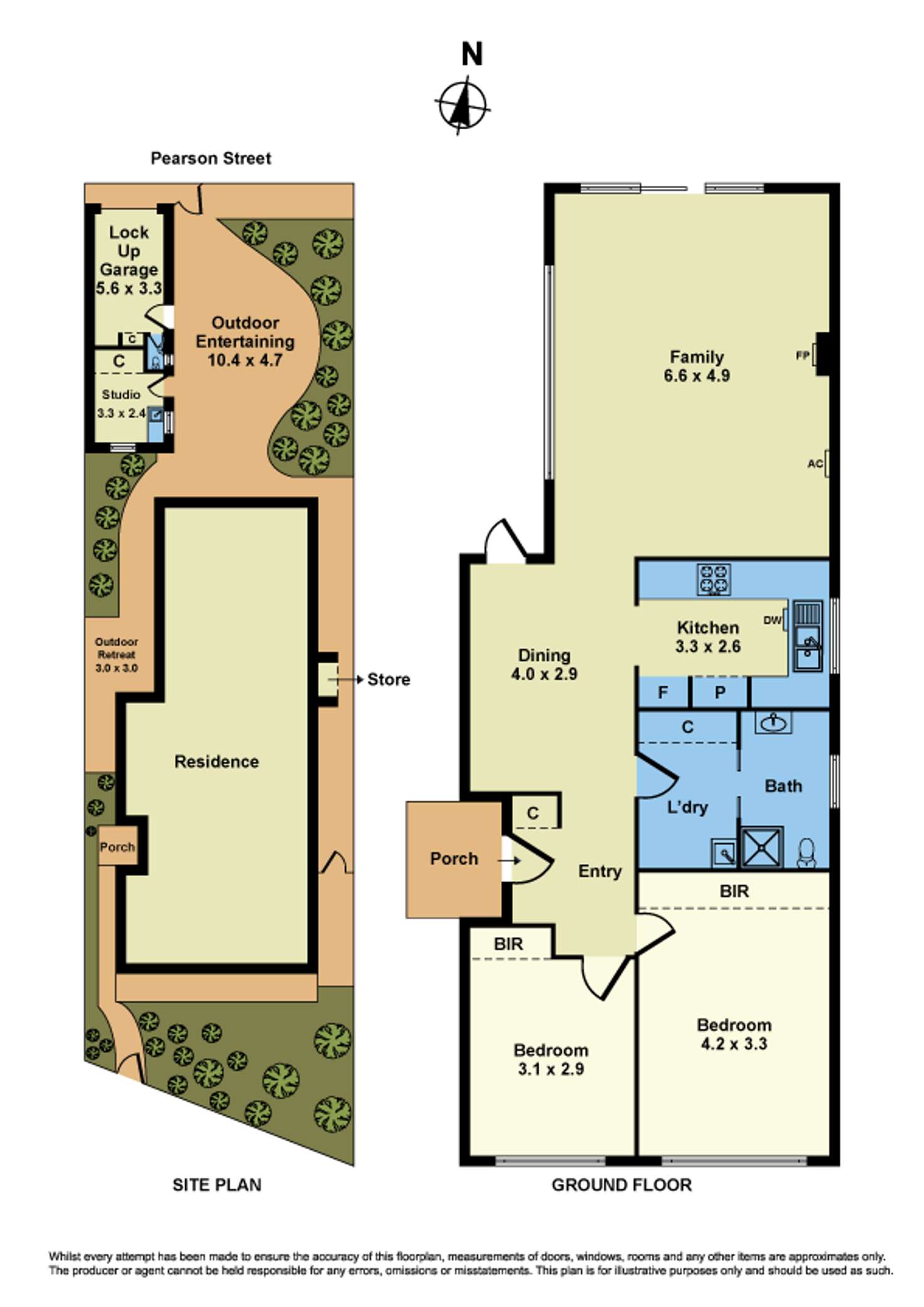 Floorplan of Homely house listing, 28 Clark Street, Williamstown VIC 3016