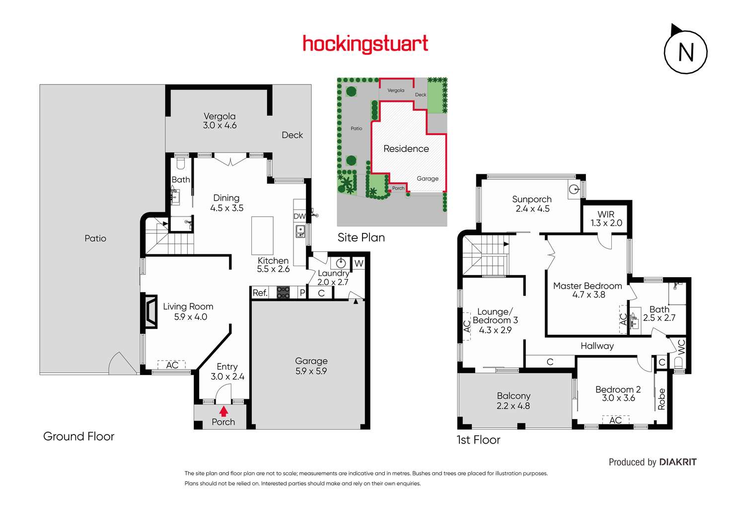 Floorplan of Homely unit listing, 1/197 Nepean Highway, Seaford VIC 3198