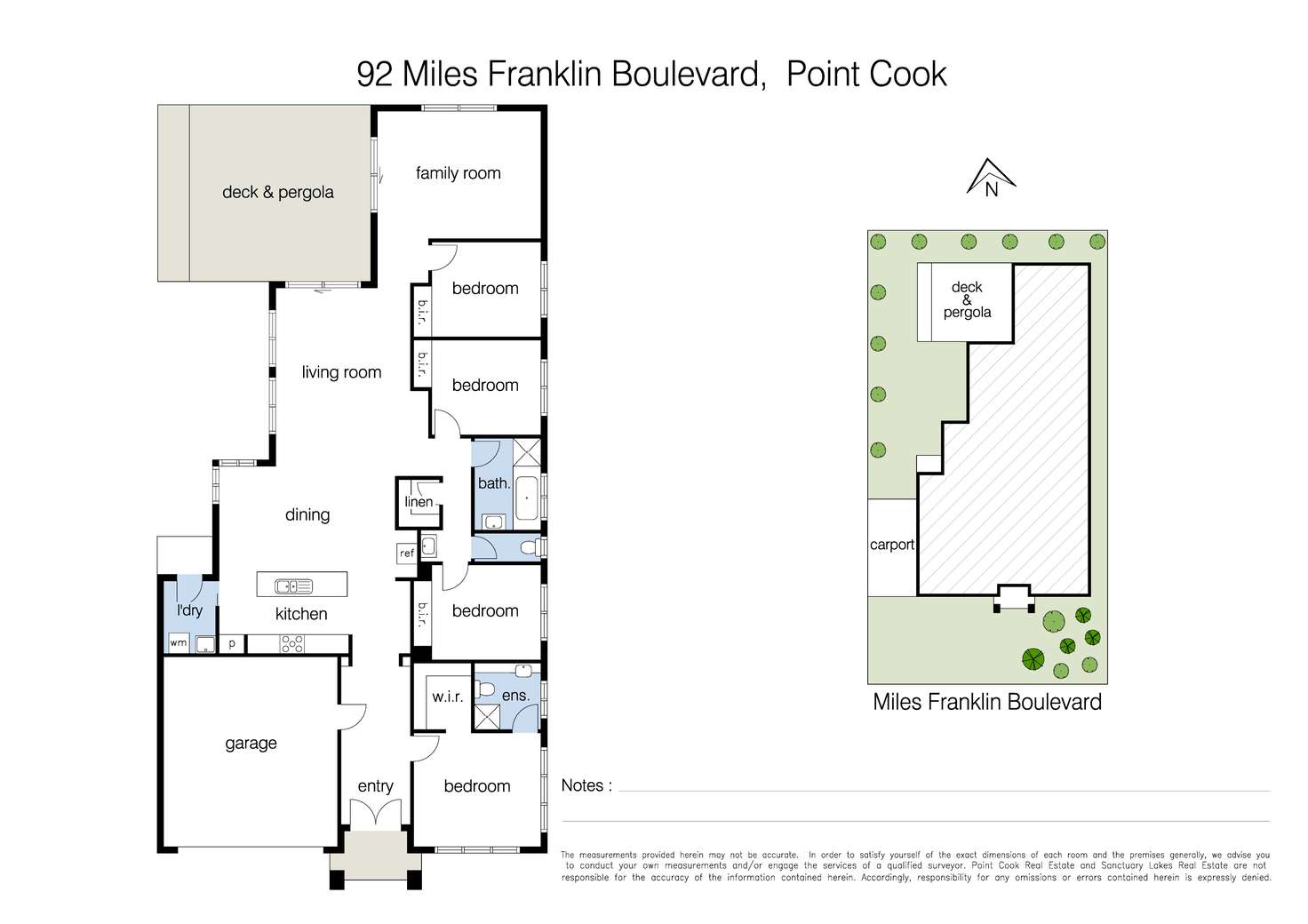Floorplan of Homely house listing, 92 Miles Franklin Boulevard, Point Cook VIC 3030
