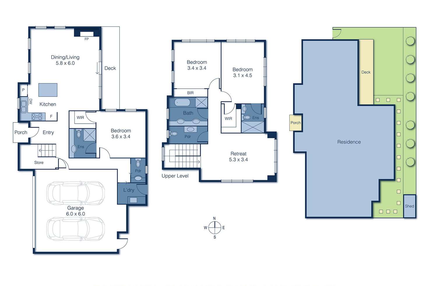 Floorplan of Homely townhouse listing, 2/7 Burroughs Road, Balwyn VIC 3103