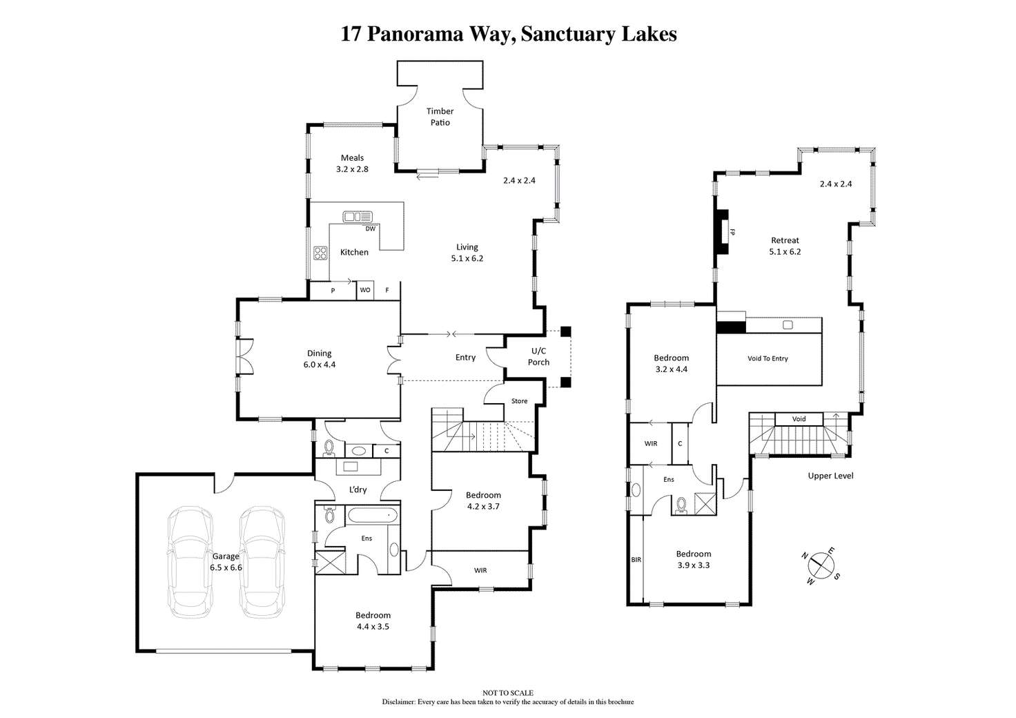 Floorplan of Homely house listing, 17 Panorama Way, Sanctuary Lakes VIC 3030