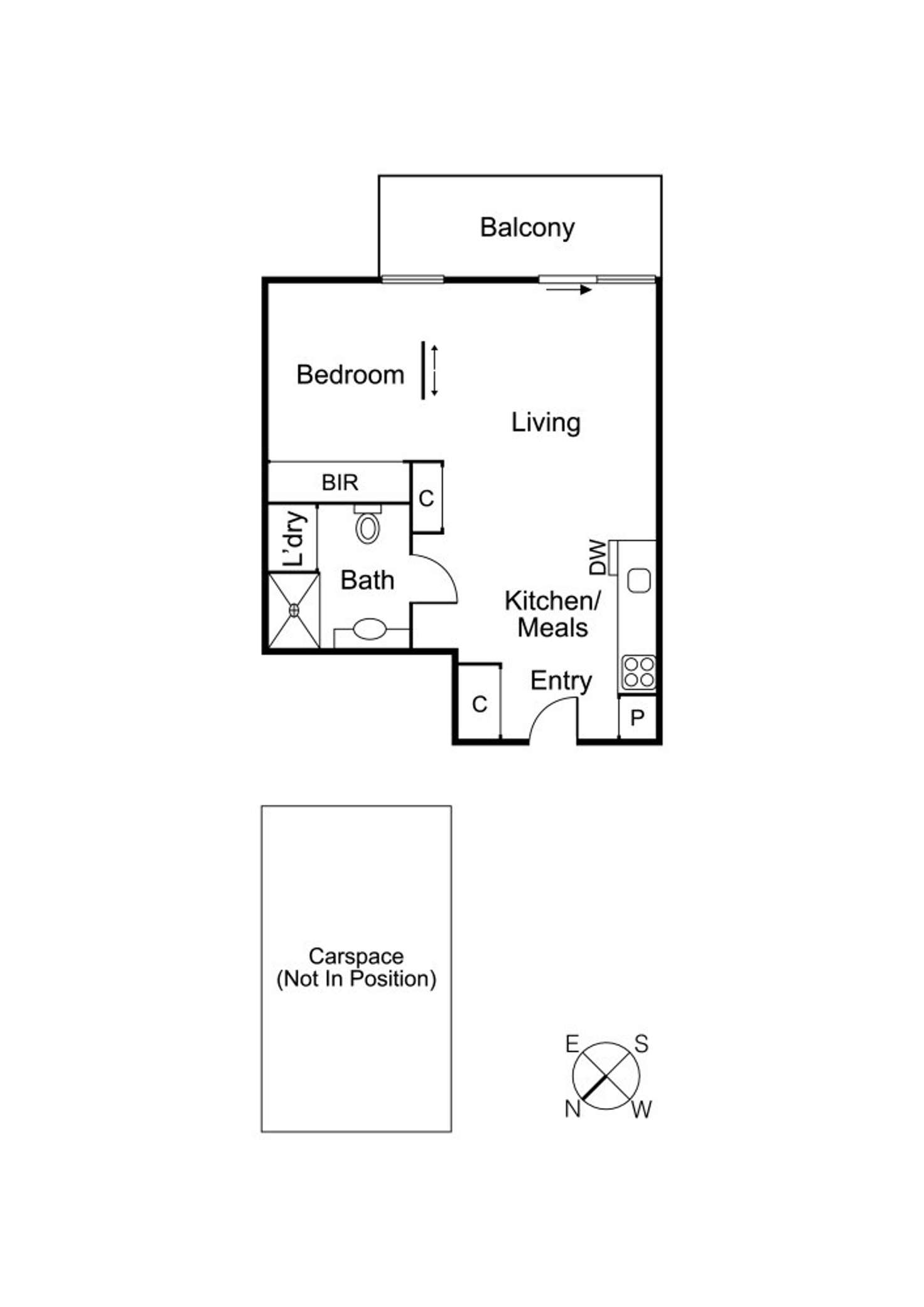 Floorplan of Homely apartment listing, 2/12 Fitzroy Street, St Kilda VIC 3182