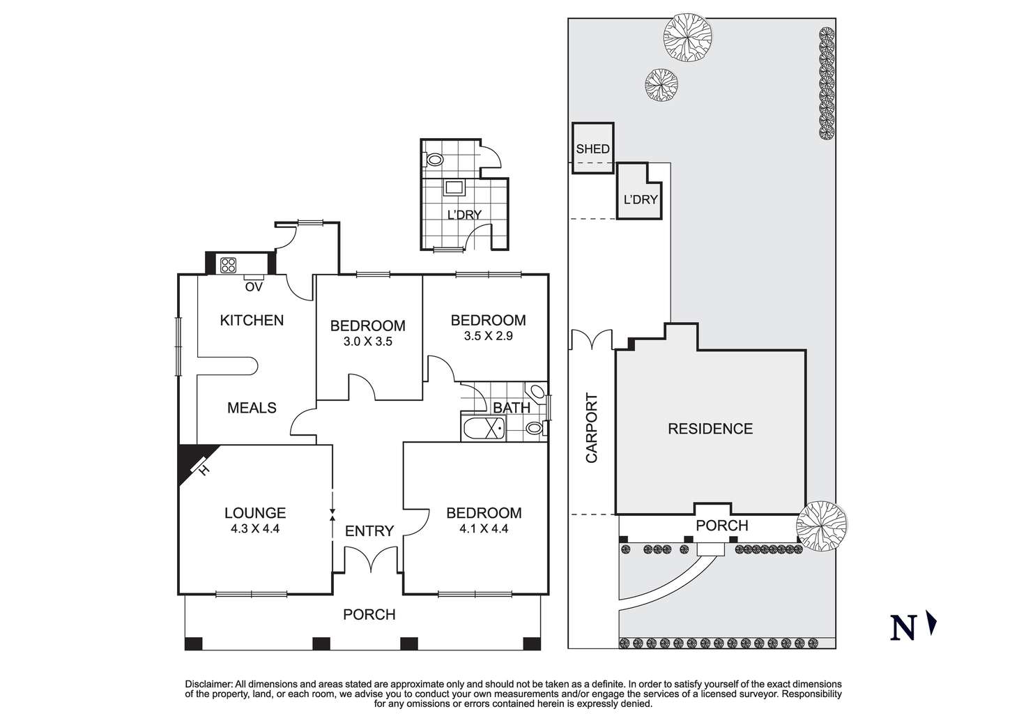 Floorplan of Homely house listing, 537 Elgar Road, Mont Albert North VIC 3129