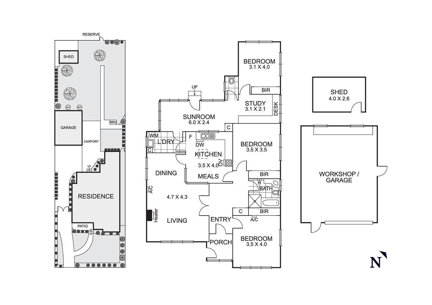 Floorplan of Homely house listing, 21 Mount View Street, Aspendale VIC 3195