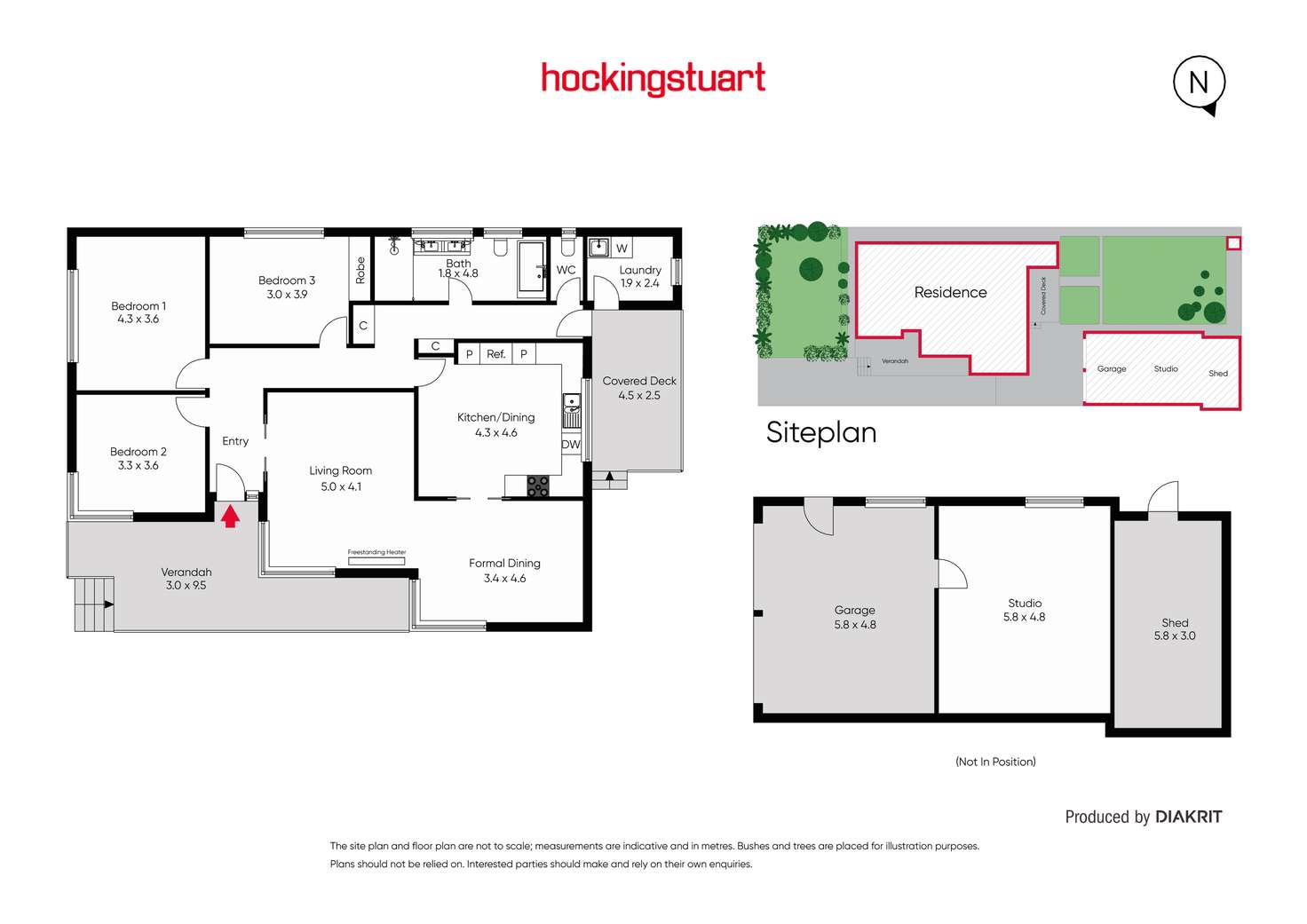 Floorplan of Homely house listing, 21 Don Street, Reservoir VIC 3073