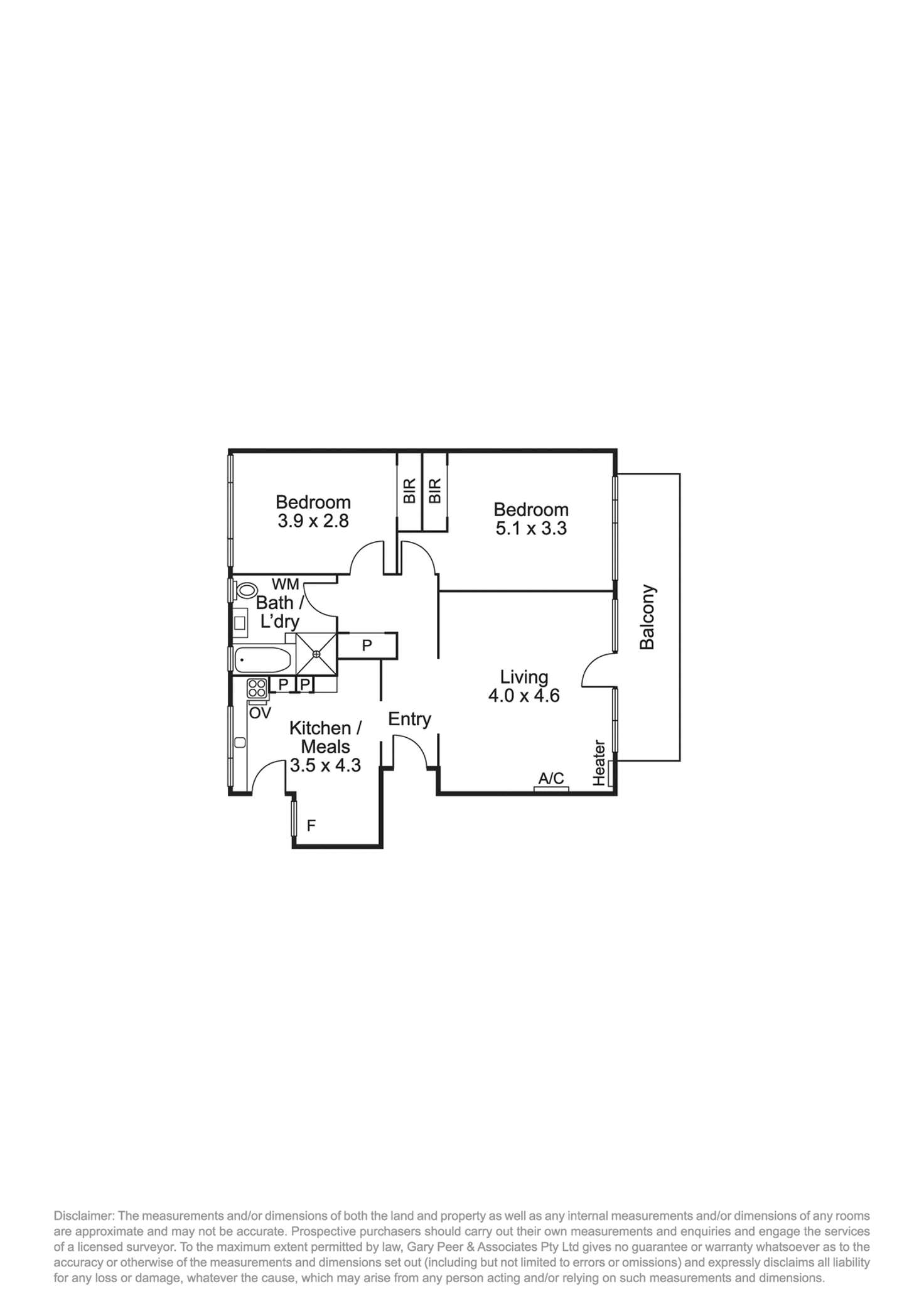 Floorplan of Homely apartment listing, 7/218 Alma Road, St Kilda East VIC 3183