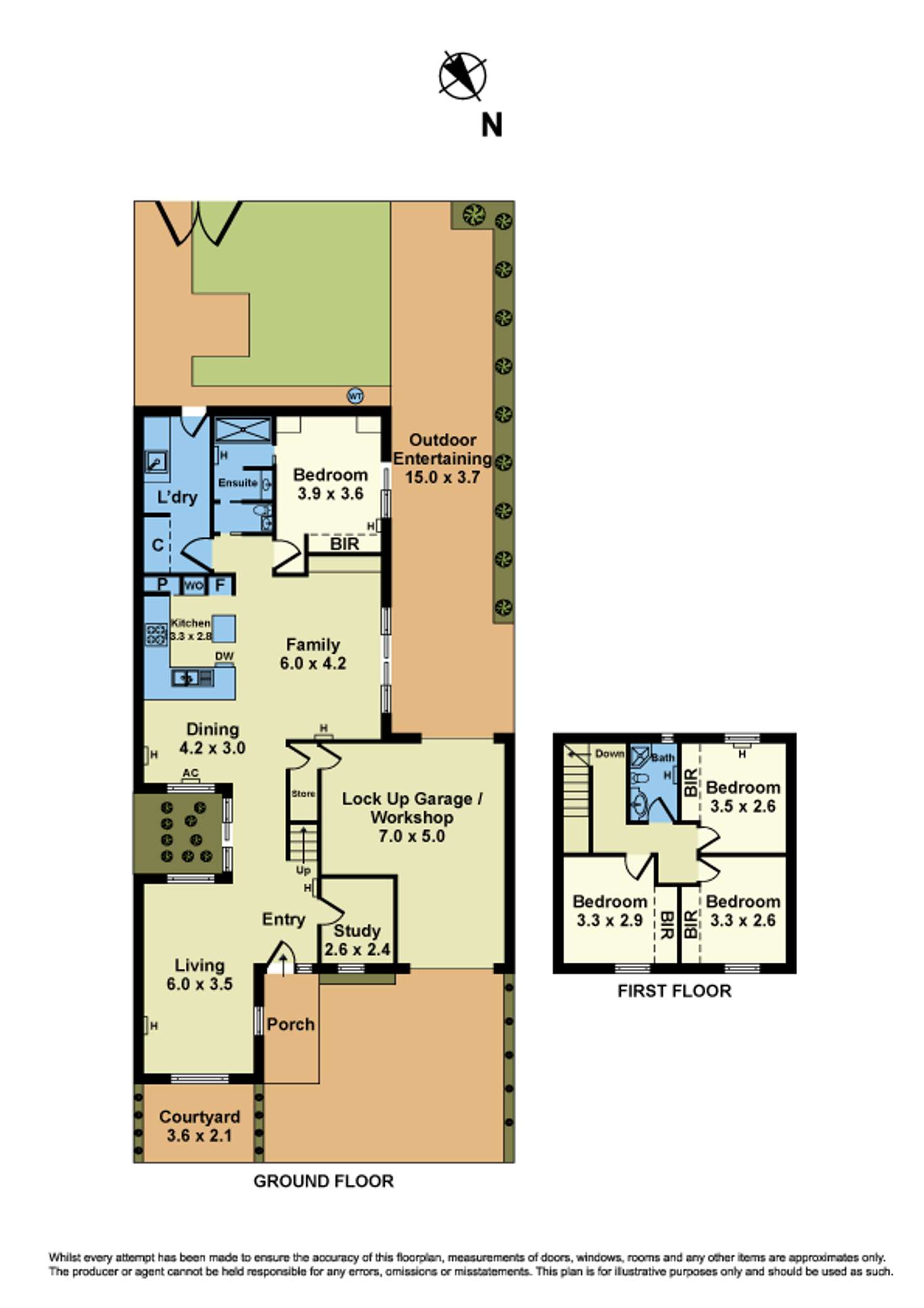 Floorplan of Homely house listing, 21 Little Osborne Street, Williamstown VIC 3016