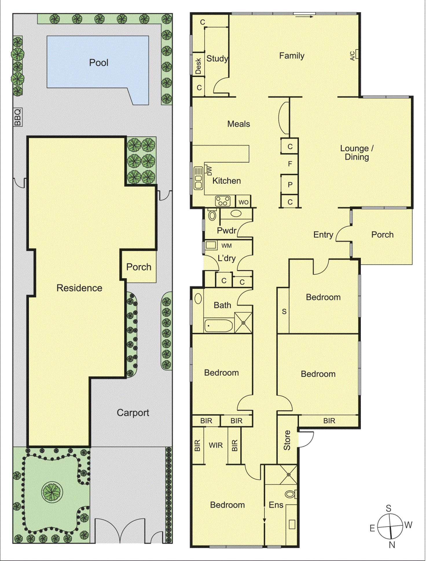 Floorplan of Homely house listing, 53 Bealiba Road, Caulfield South VIC 3162