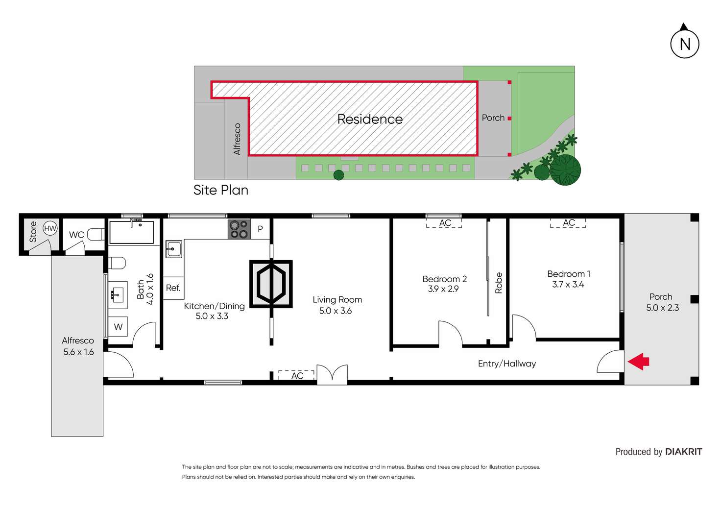 Floorplan of Homely house listing, 34 Southampton Street, Footscray VIC 3011