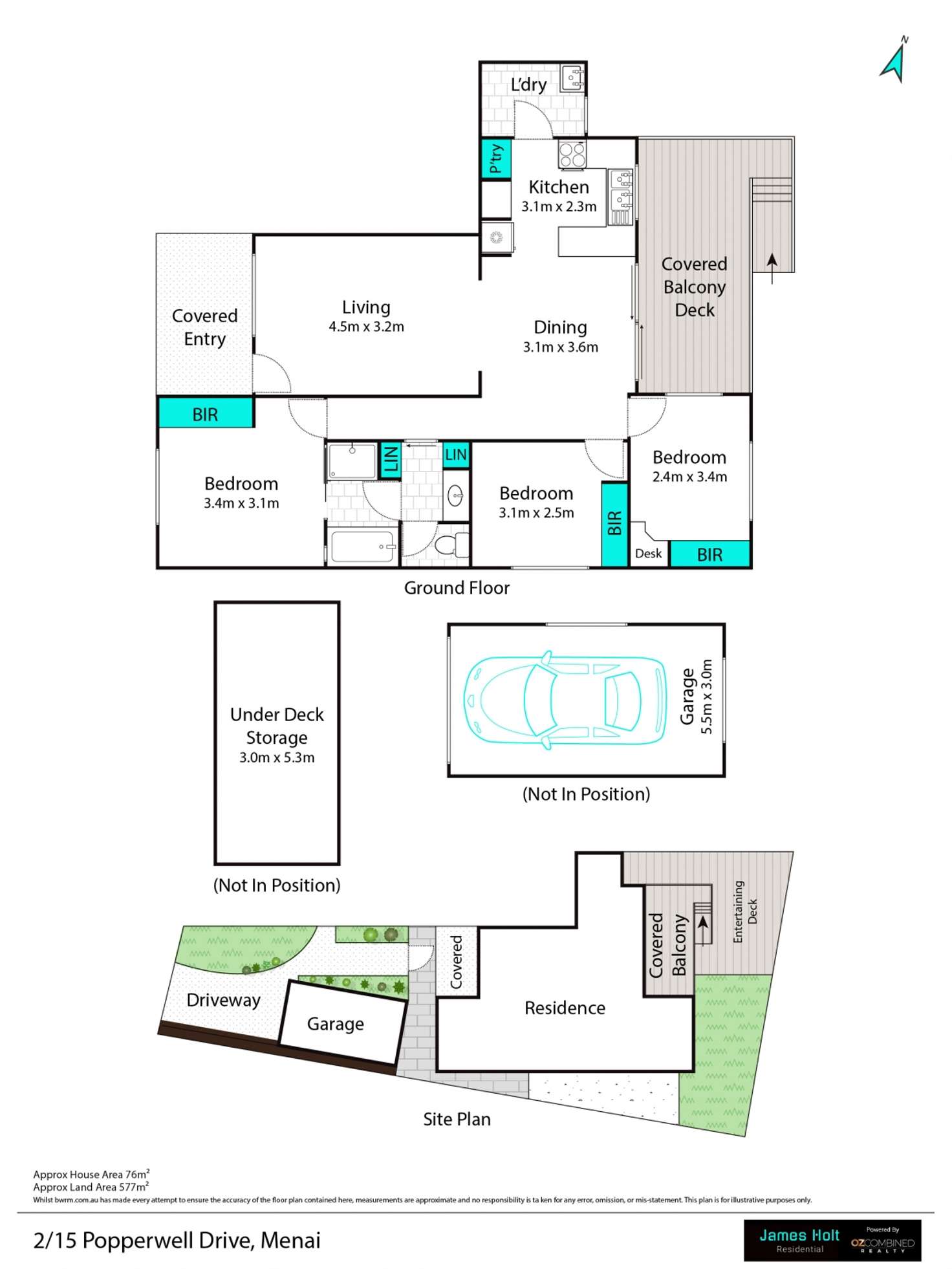 Floorplan of Homely house listing, 2\15 Popperwell Drive, Menai NSW 2234