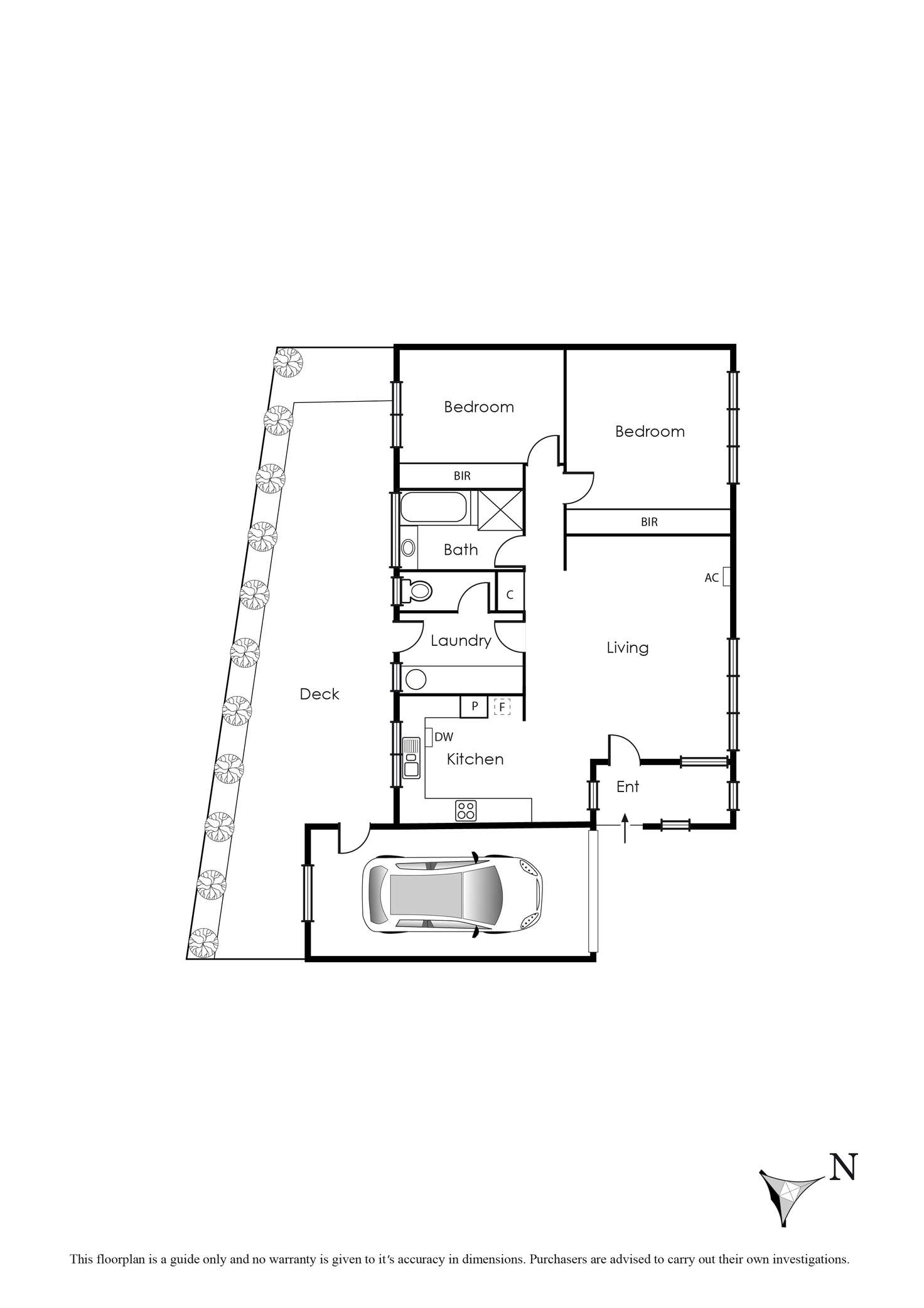 Floorplan of Homely unit listing, 30/18 Robertson Parade, Aspendale VIC 3195