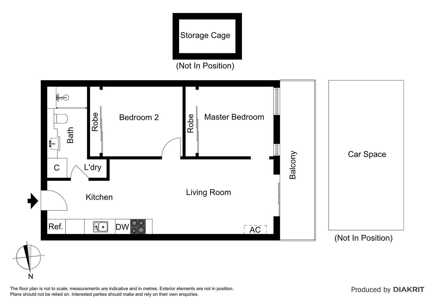 Floorplan of Homely apartment listing, 803/15 Clifton Street, Prahran VIC 3181