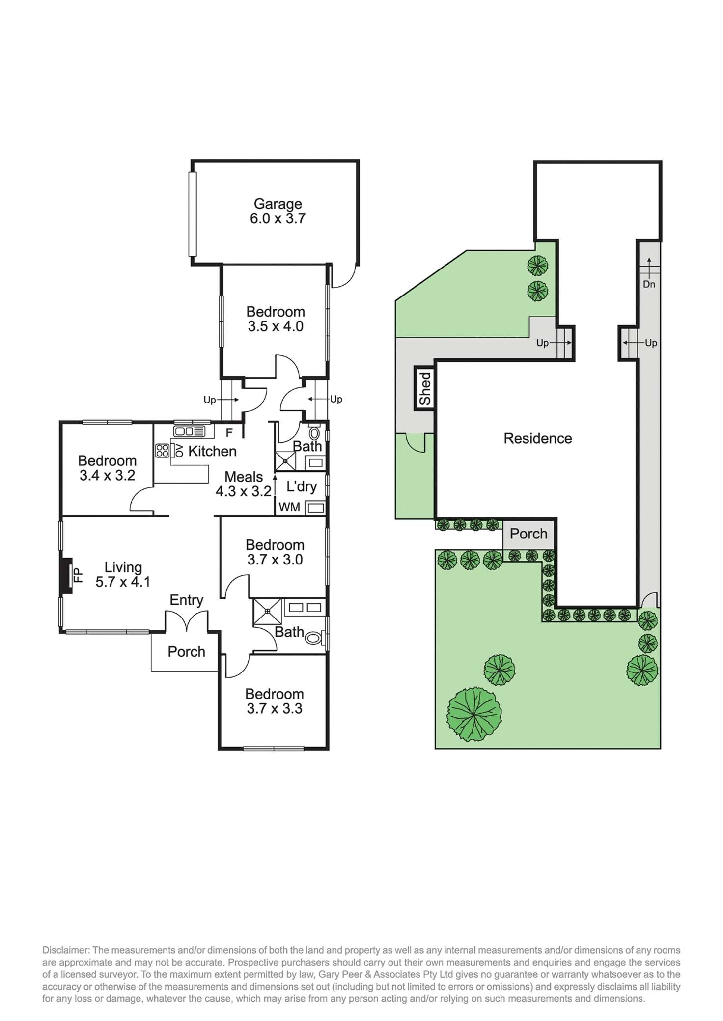 Floorplan of Homely unit listing, 1/19 Evelyn Street, Clayton VIC 3168