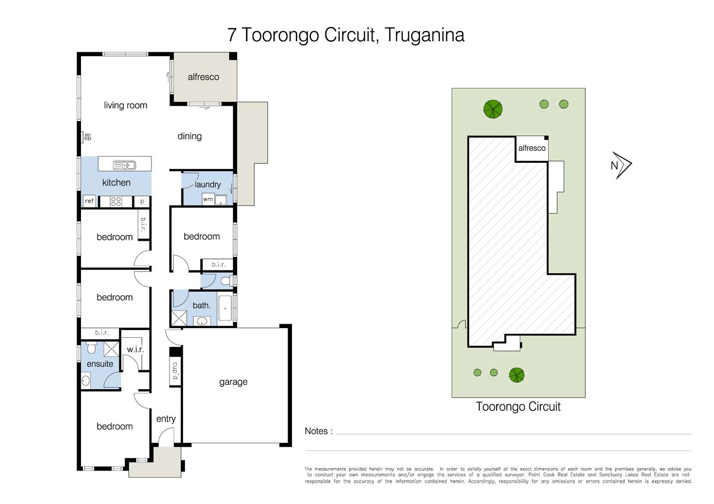 Floorplan of Homely house listing, 7 Toorongo Circuit, Truganina VIC 3029