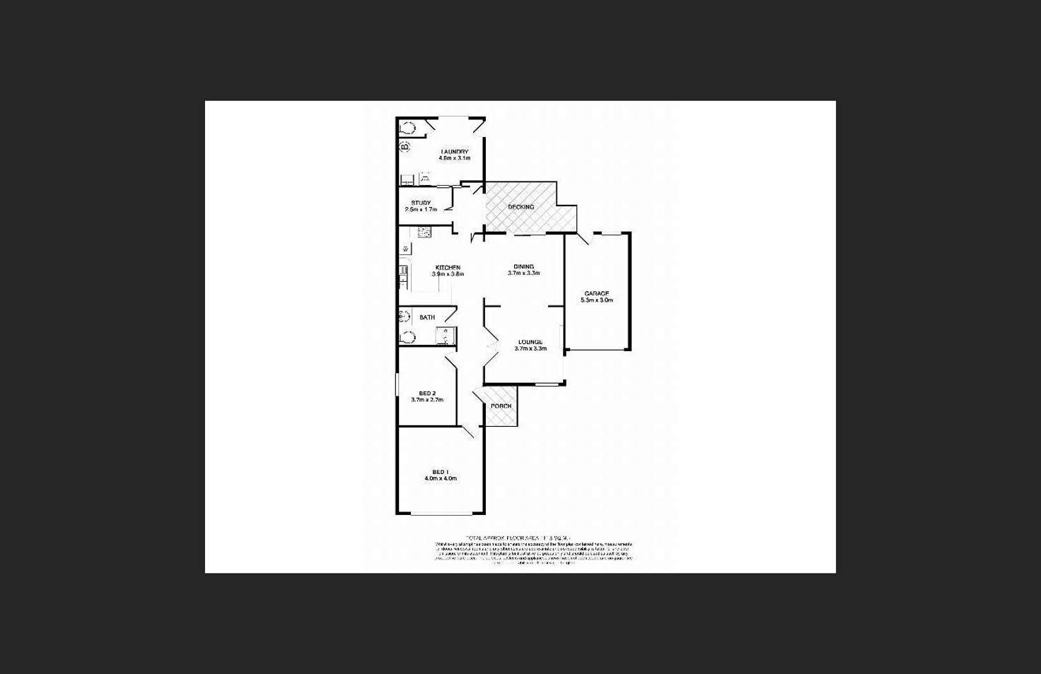 Floorplan of Homely house listing, 30 Havelock Street, Maidstone VIC 3012