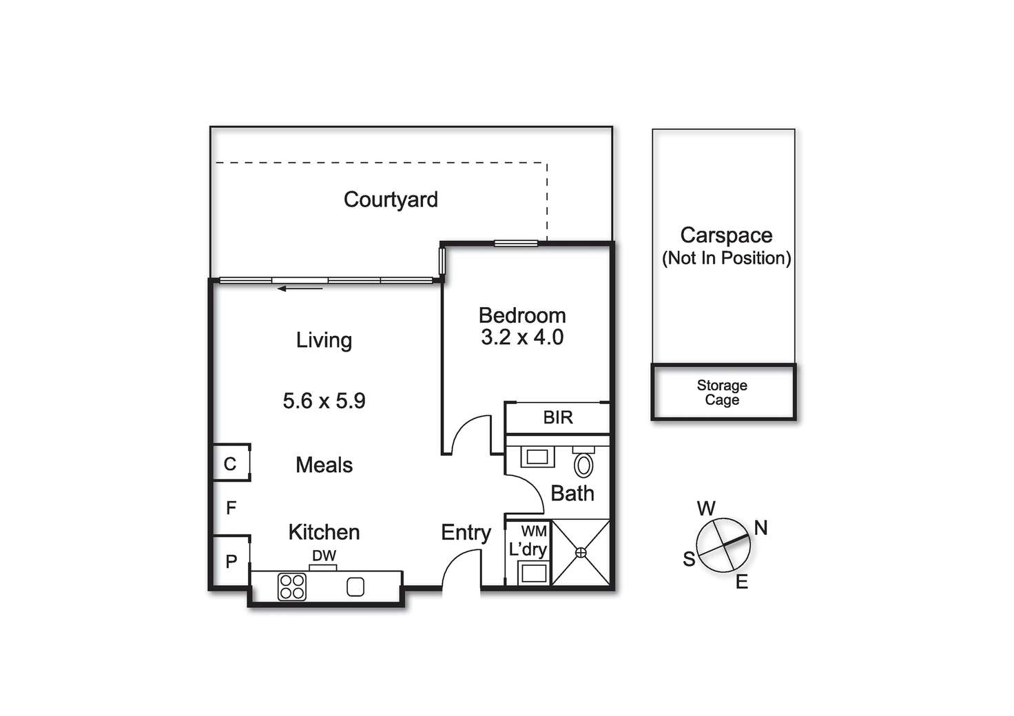 Floorplan of Homely apartment listing, 103/7 Evergreen Mews, Armadale VIC 3143