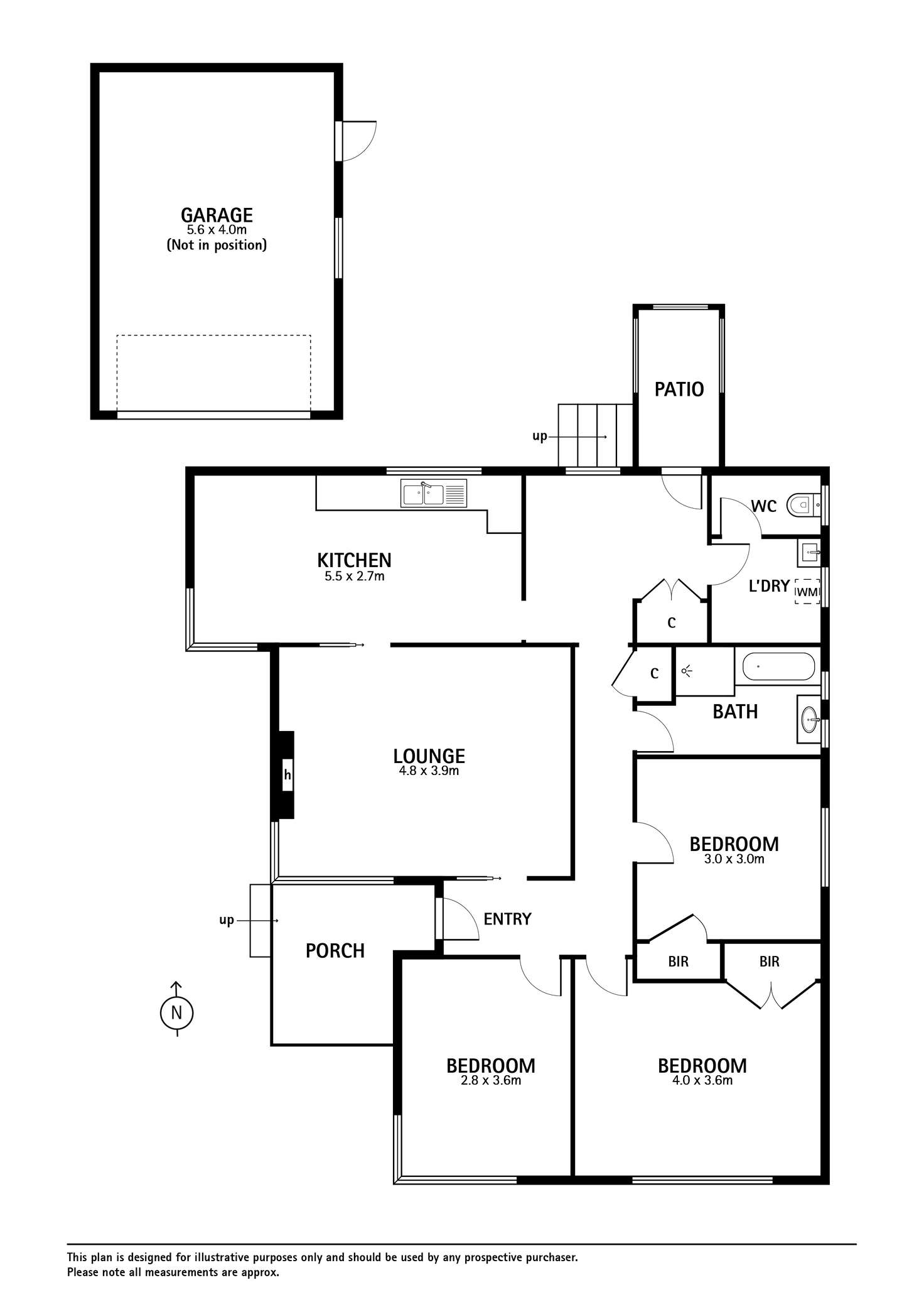 Floorplan of Homely house listing, 129 Nepean Street, Greensborough VIC 3088