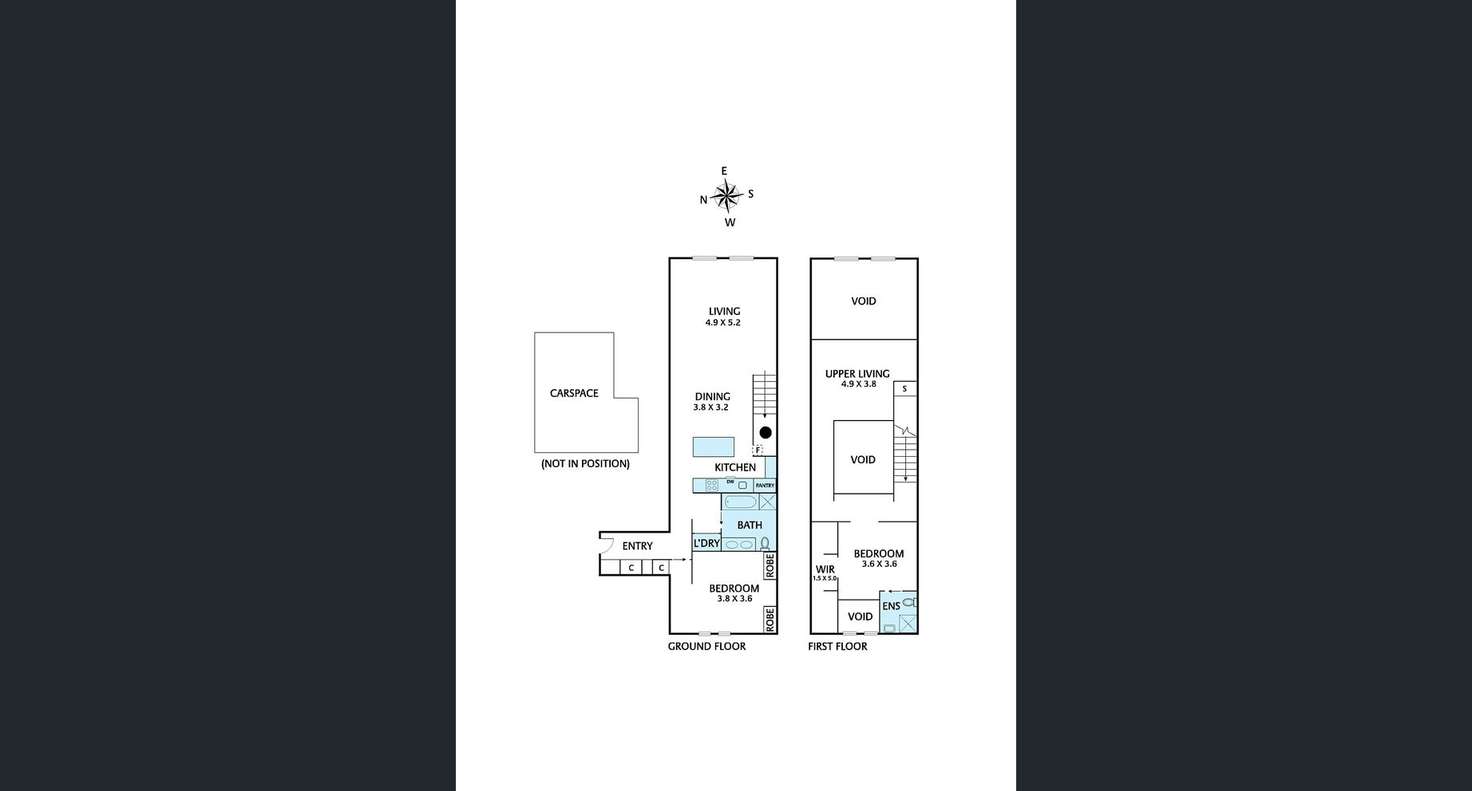 Floorplan of Homely apartment listing, 1/79 Oxford Street, Collingwood VIC 3066
