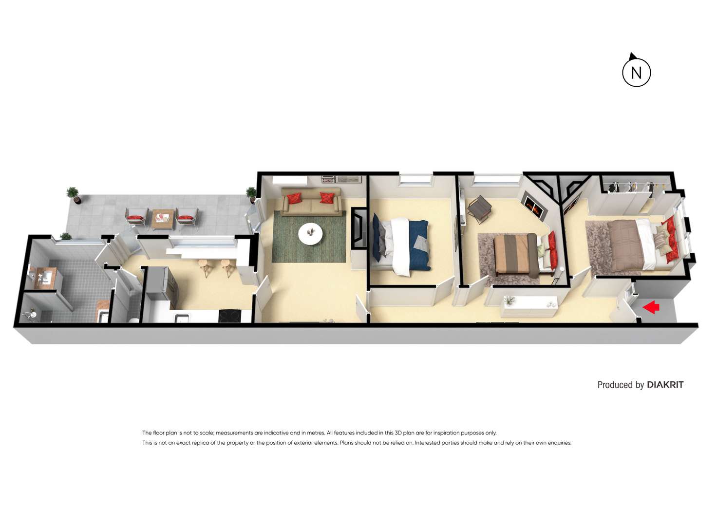 Floorplan of Homely house listing, 28 Gibdon Street, Richmond VIC 3121
