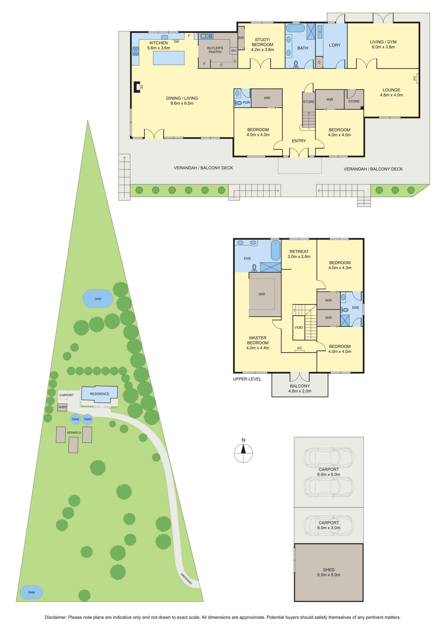 Floorplan of Homely house listing, 5 Cleves Road North, Upper Plenty VIC 3756