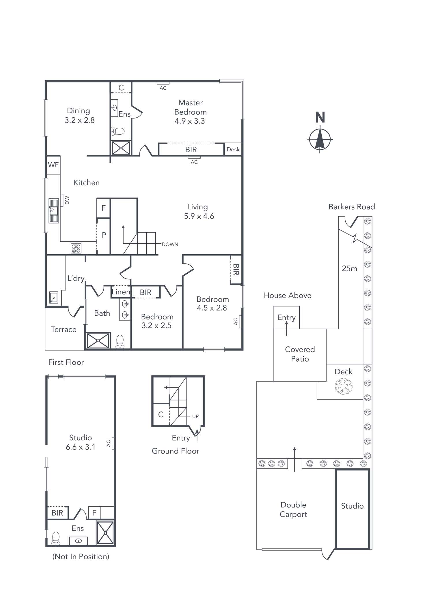 Floorplan of Homely house listing, 332A Barkers Road, Hawthorn VIC 3122