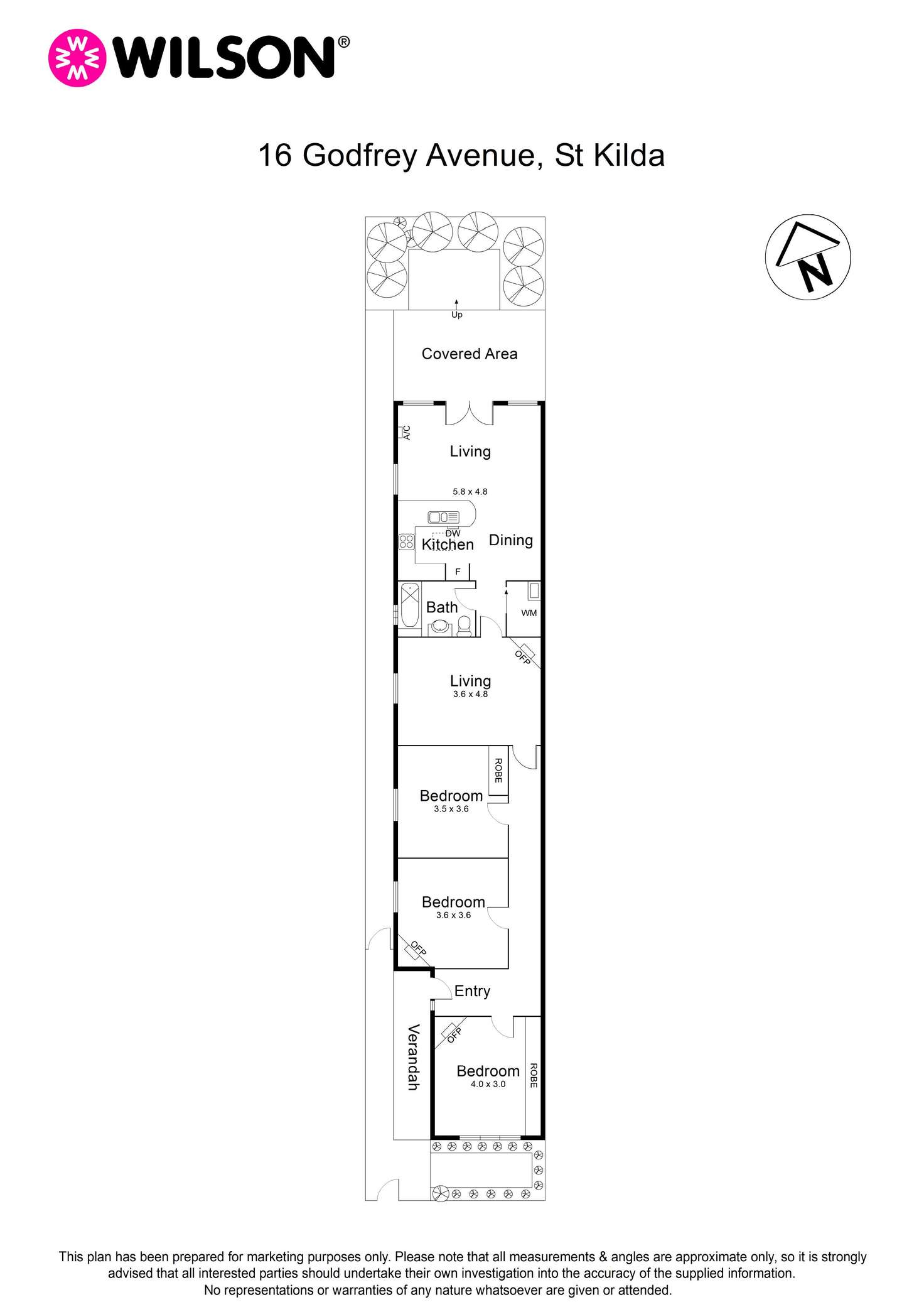 Floorplan of Homely house listing, 16 Godfrey Avenue, St Kilda East VIC 3183