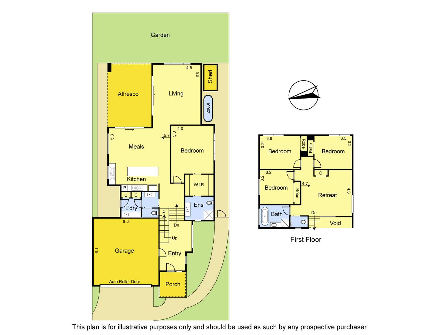 Floorplan of Homely house listing, 7 Evergreen View, Eltham North VIC 3095
