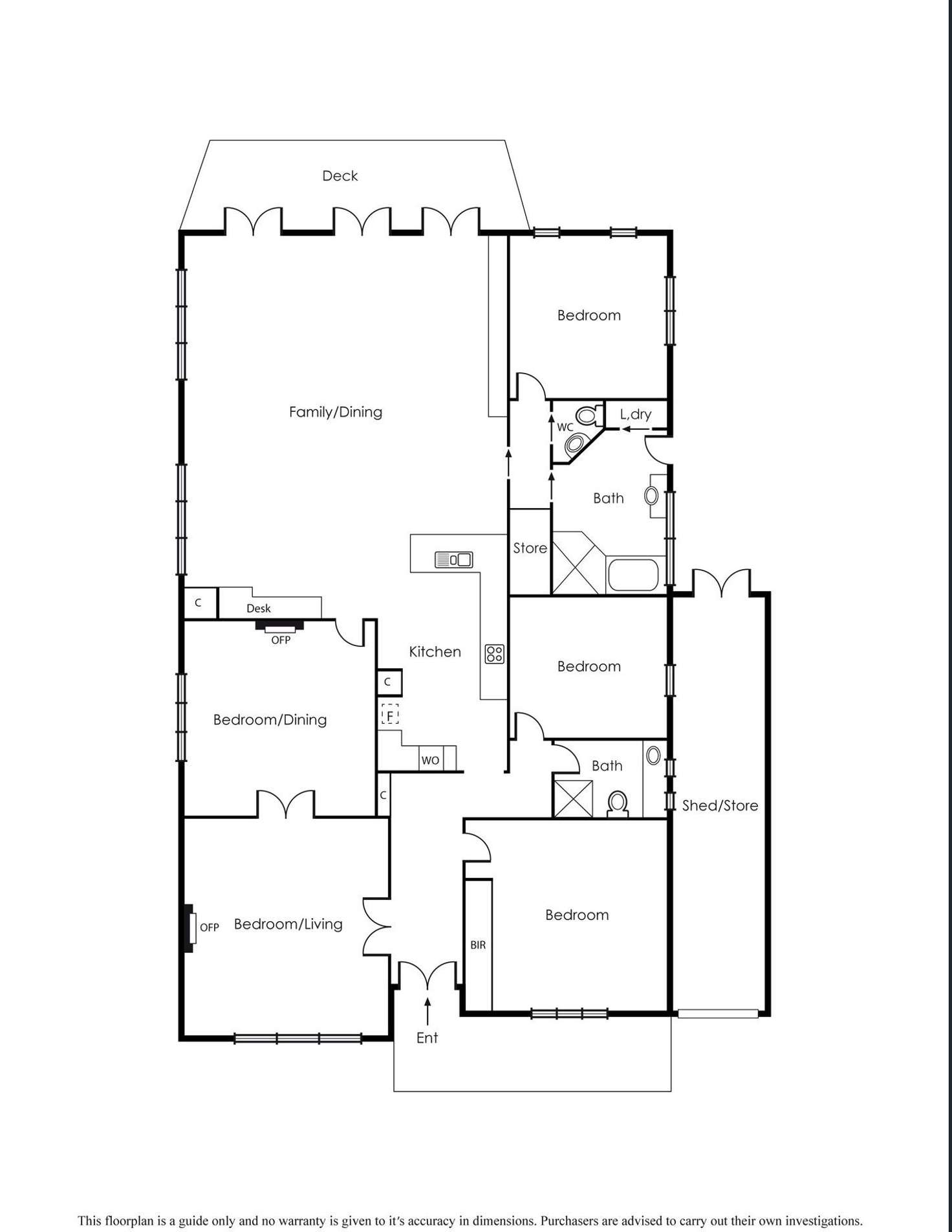Floorplan of Homely house listing, 5 Glendora Avenue, Brighton VIC 3186