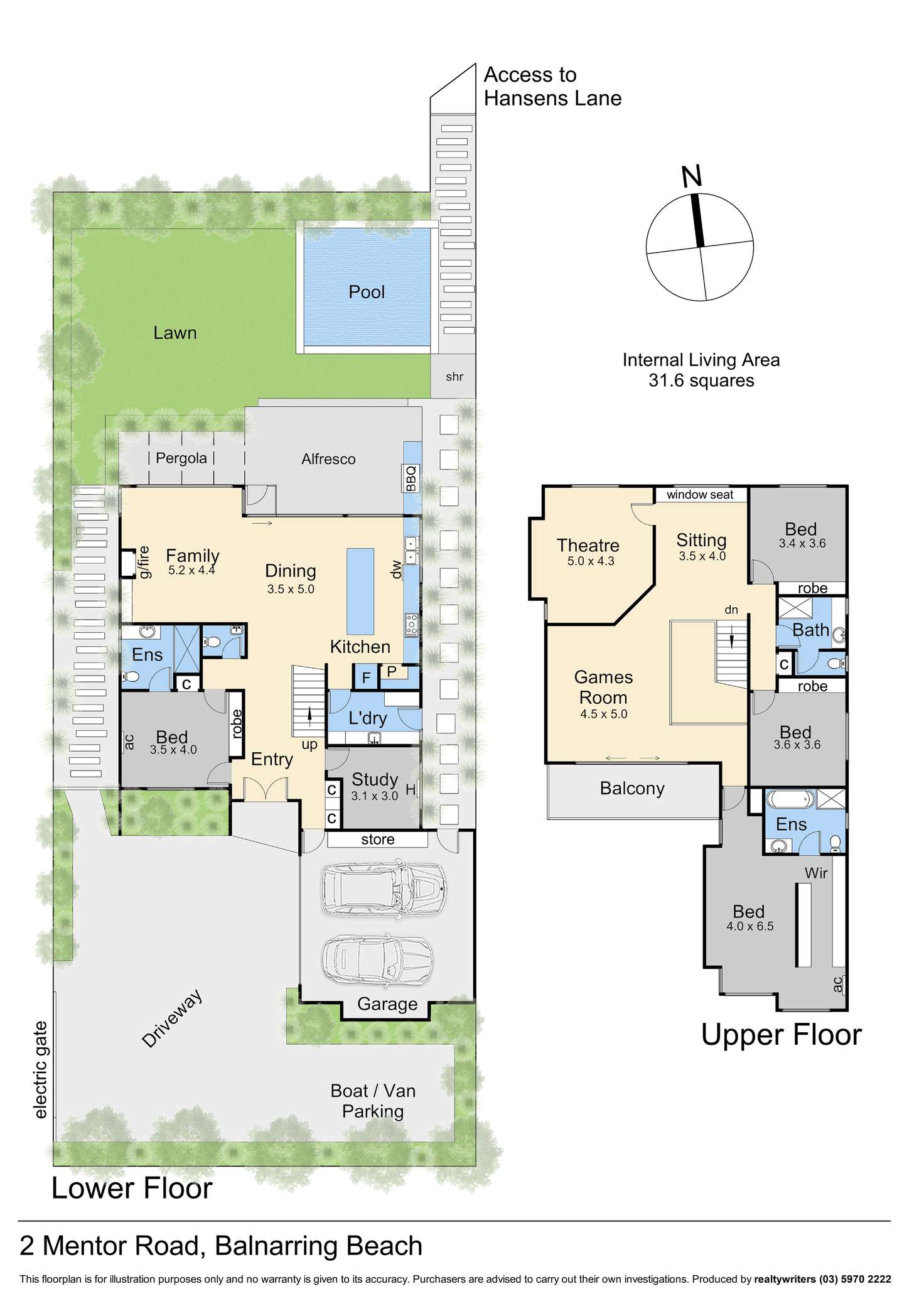 Floorplan of Homely house listing, 2 Mentor Road, Balnarring Beach VIC 3926