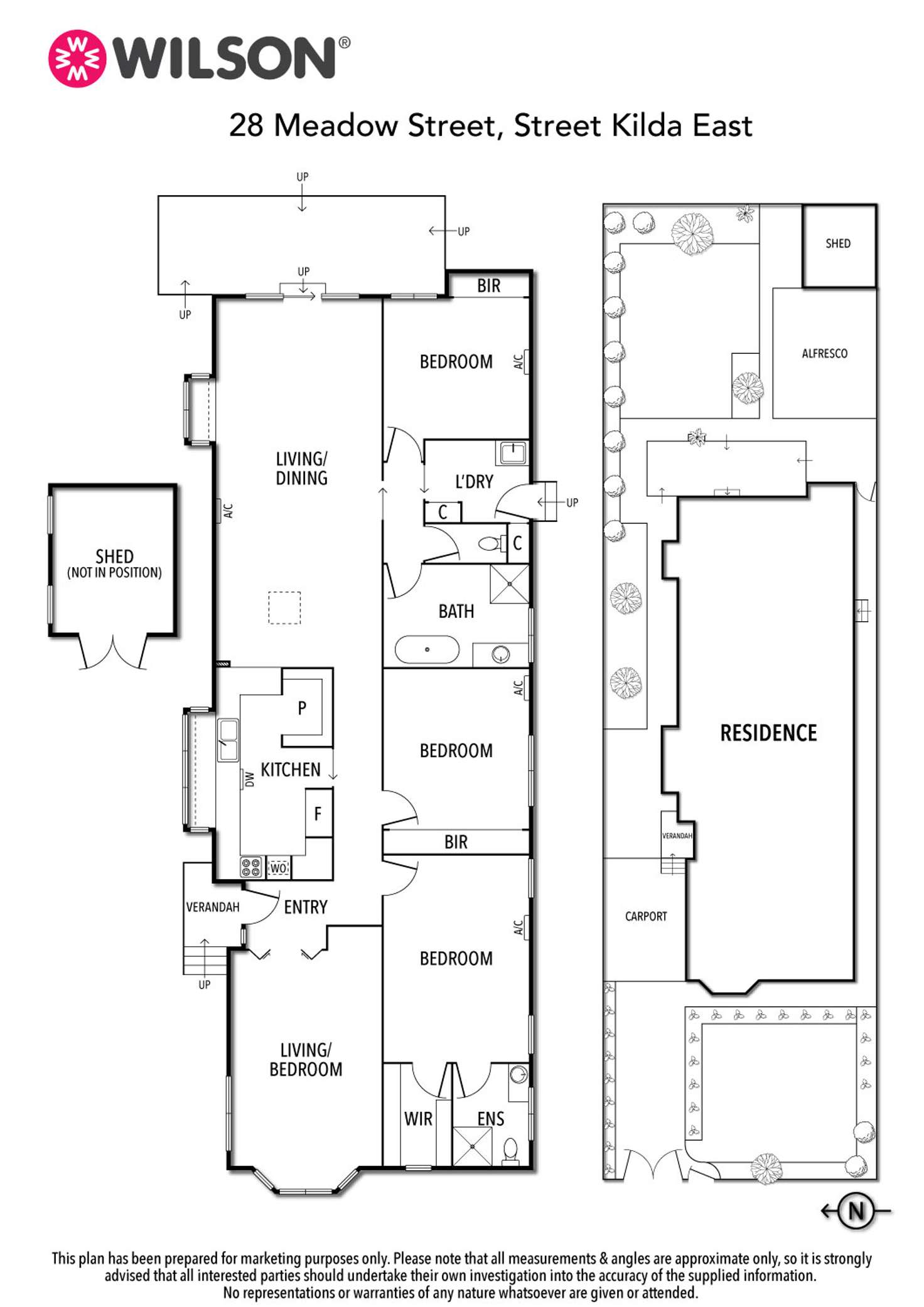 Floorplan of Homely house listing, 28 Meadow Street, St Kilda East VIC 3183