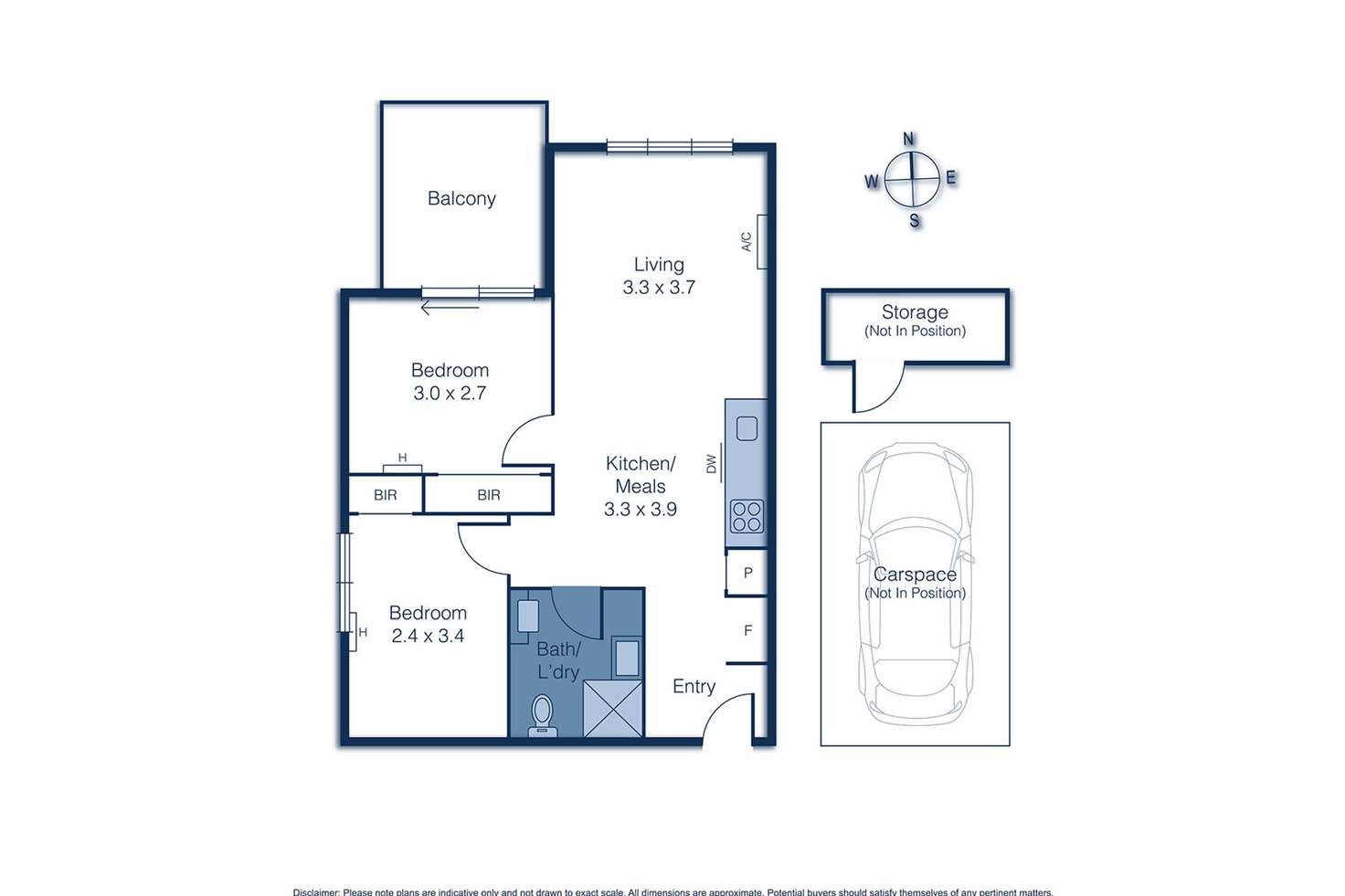 Floorplan of Homely apartment listing, 107/525 Whitehorse Road, Surrey Hills VIC 3127