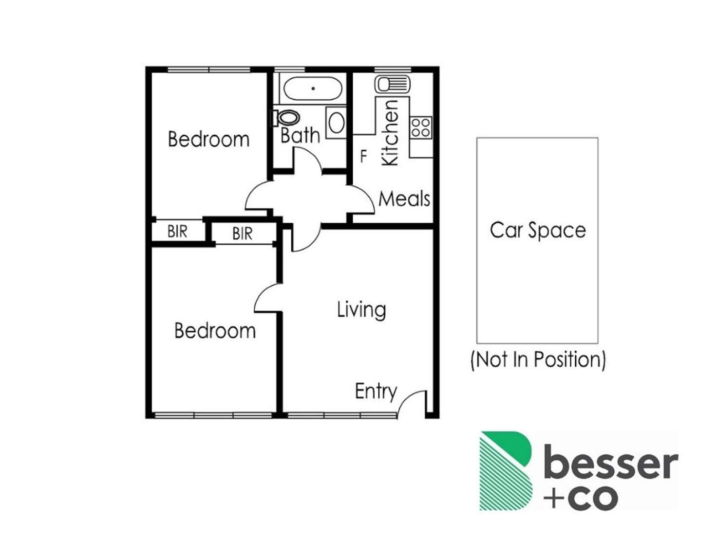 Floorplan of Homely apartment listing, 6/33 Byron Street, Elwood VIC 3184